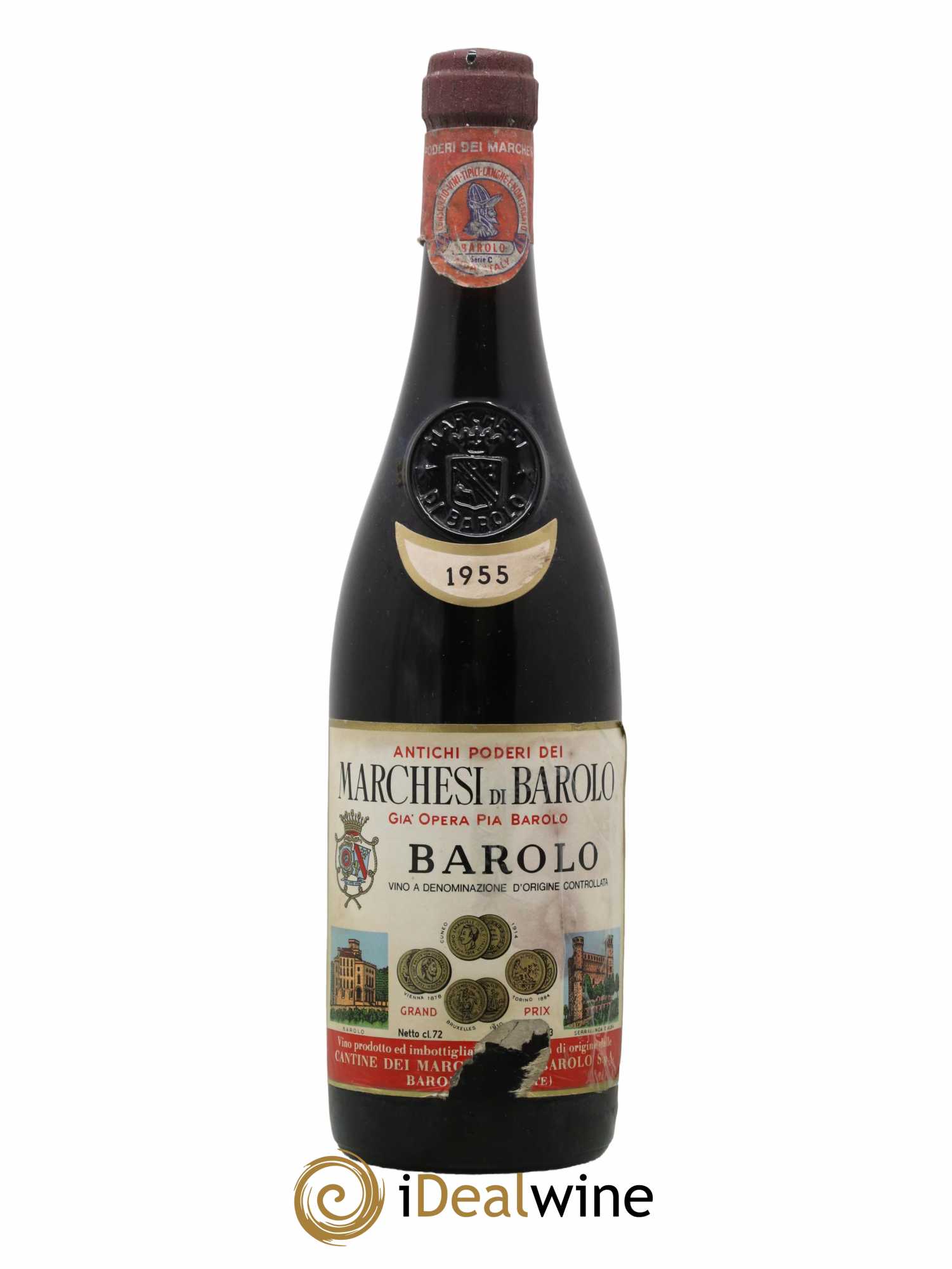 Barolo 1955 - Posten von 1 Flasche - 0
