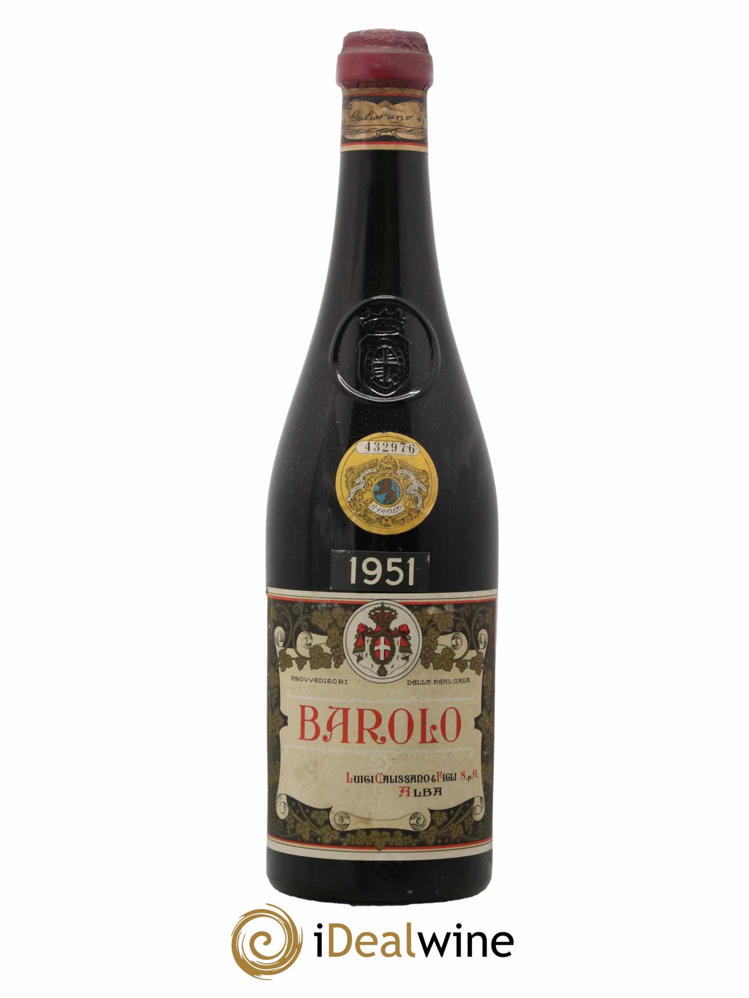 Barolo Luigi Calissano 1951 - Lot de 1 bouteille - 0