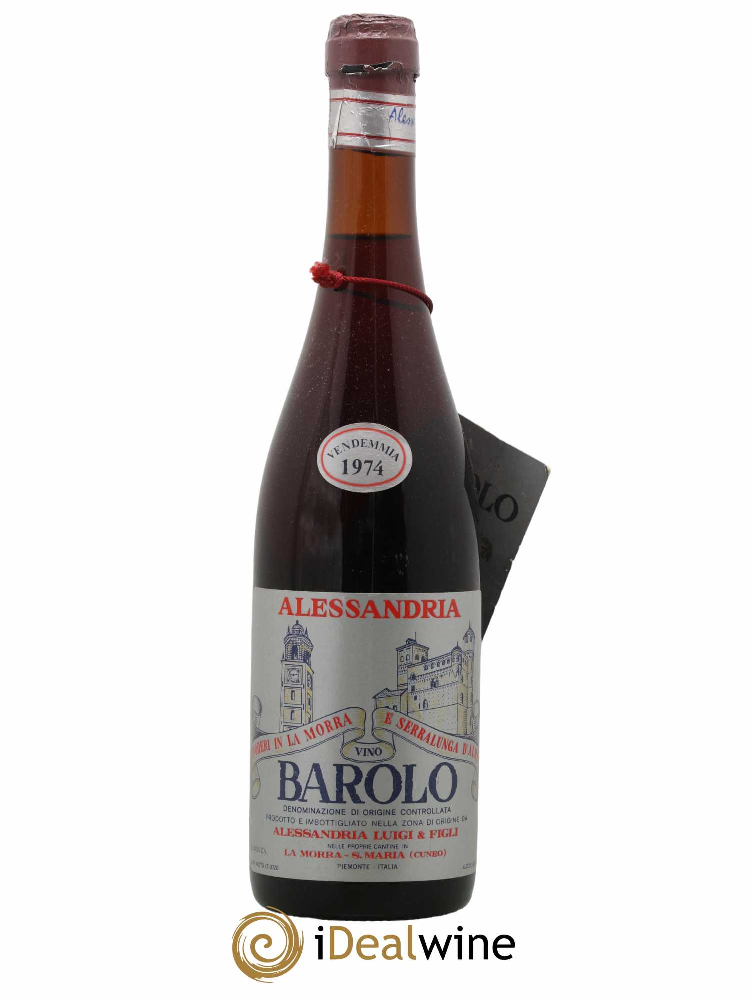 Barolo Alessandria Luigi 1974 - Lot de 1 bouteille - 0
