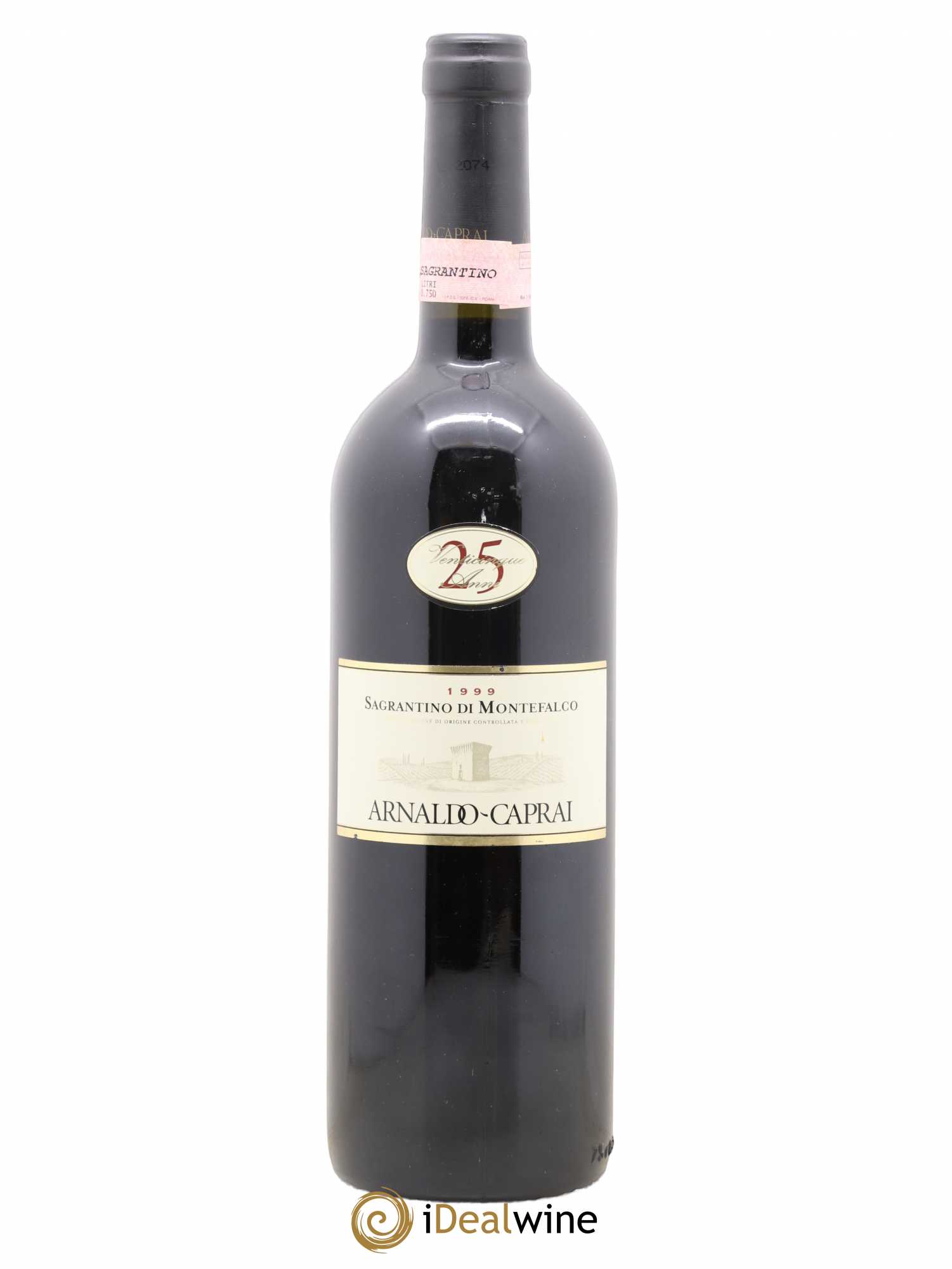 Italie Sagrantino di Montefalco Collepiano Caprai Arnaldo 25 anni 1999 - Posten von 1 Flasche - 0