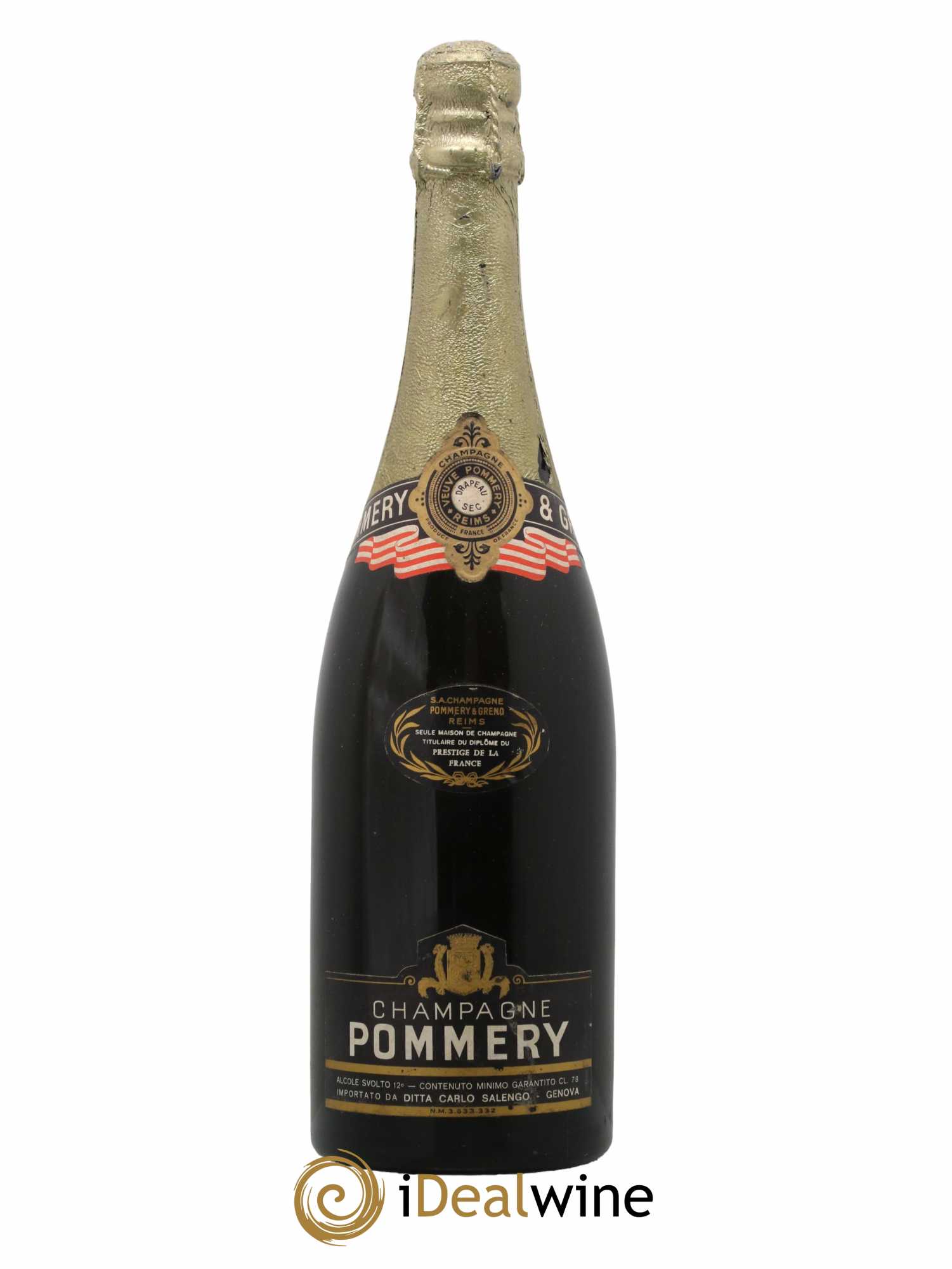 Brut Pommery - Lot de 1 bouteille - 0