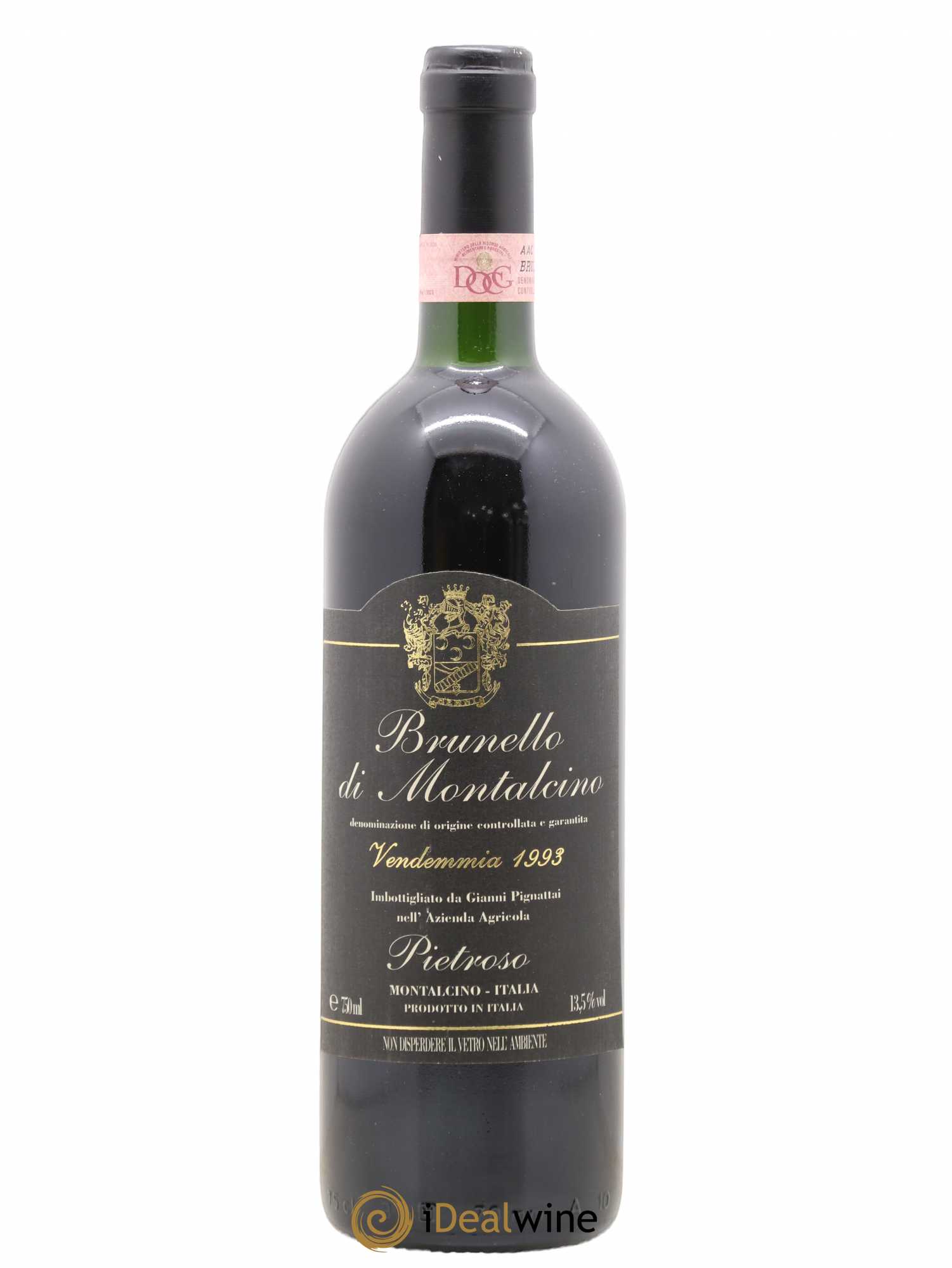 Brunello di Montalcino DOCG Pietroso 1993 - Posten von 1 Flasche - 0