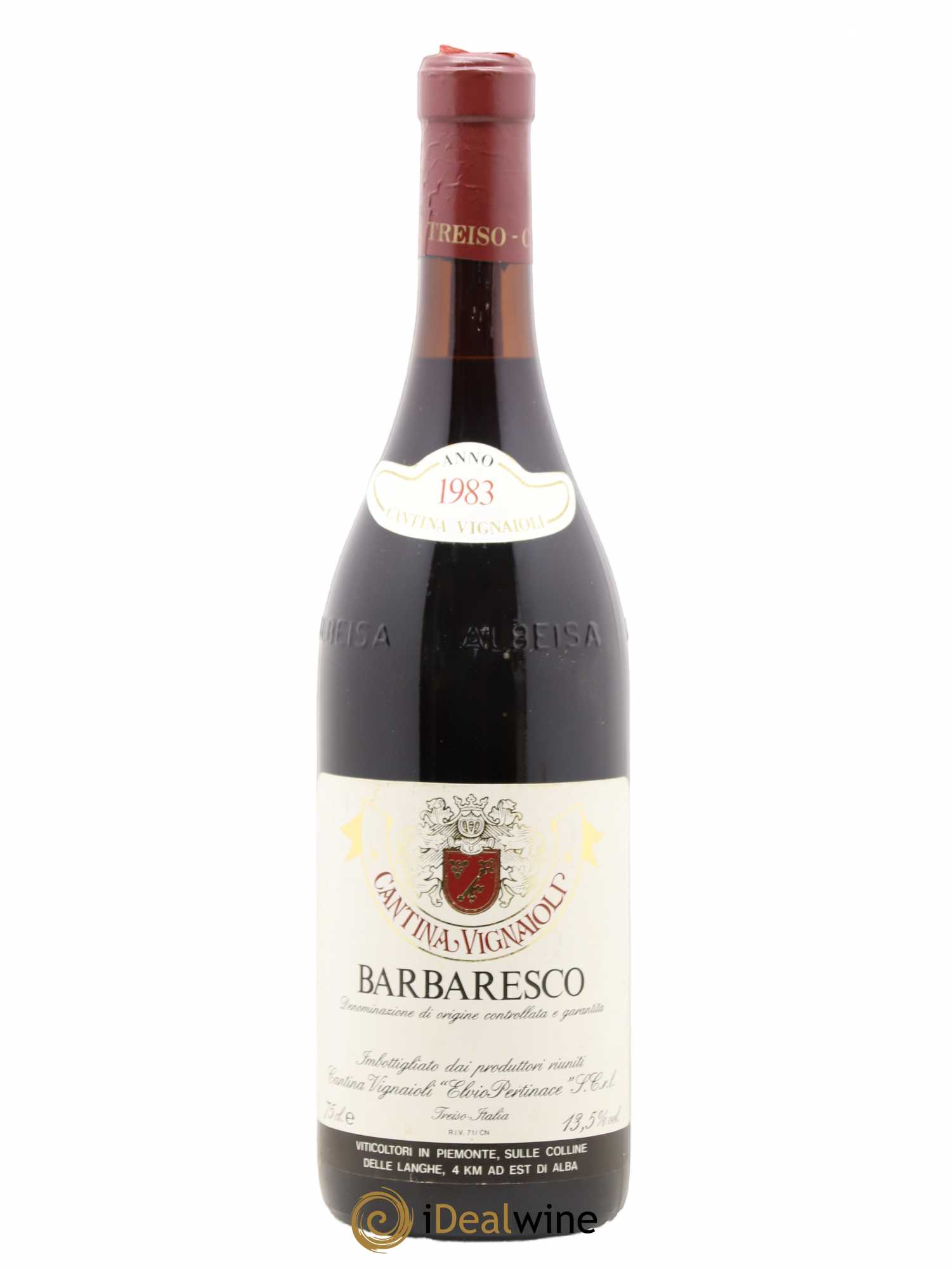 Barbaresco DOCG Cantina Vignaioli 1983 - Posten von 1 Flasche - 0