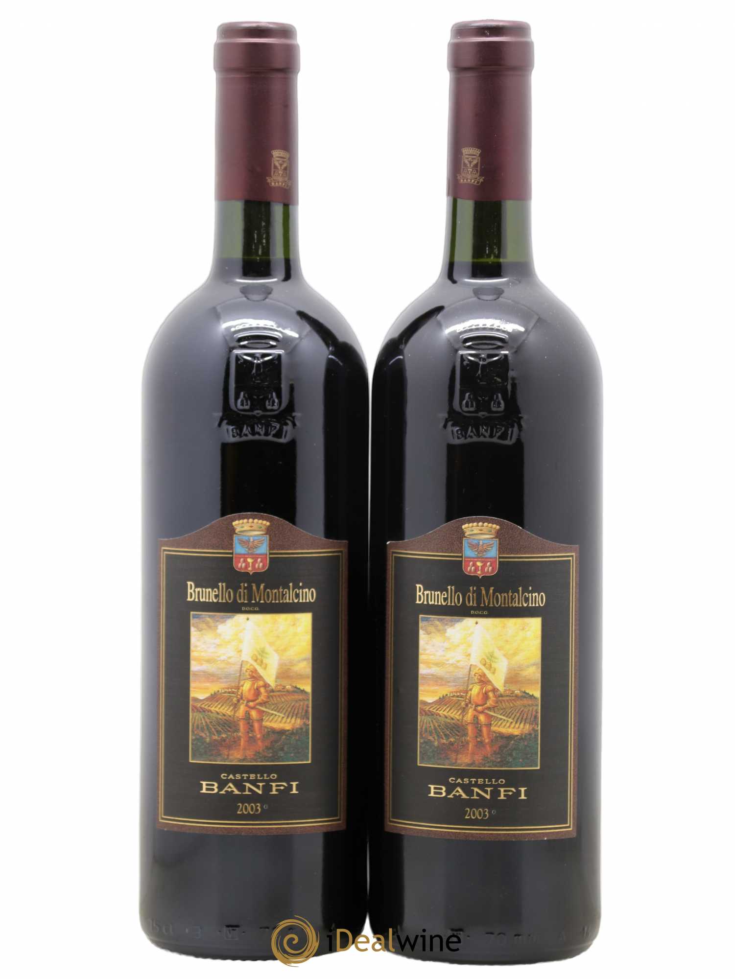 Brunello di Montalcino DOCG Banfi 2003 - Lotto di 2 bottiglie - 0