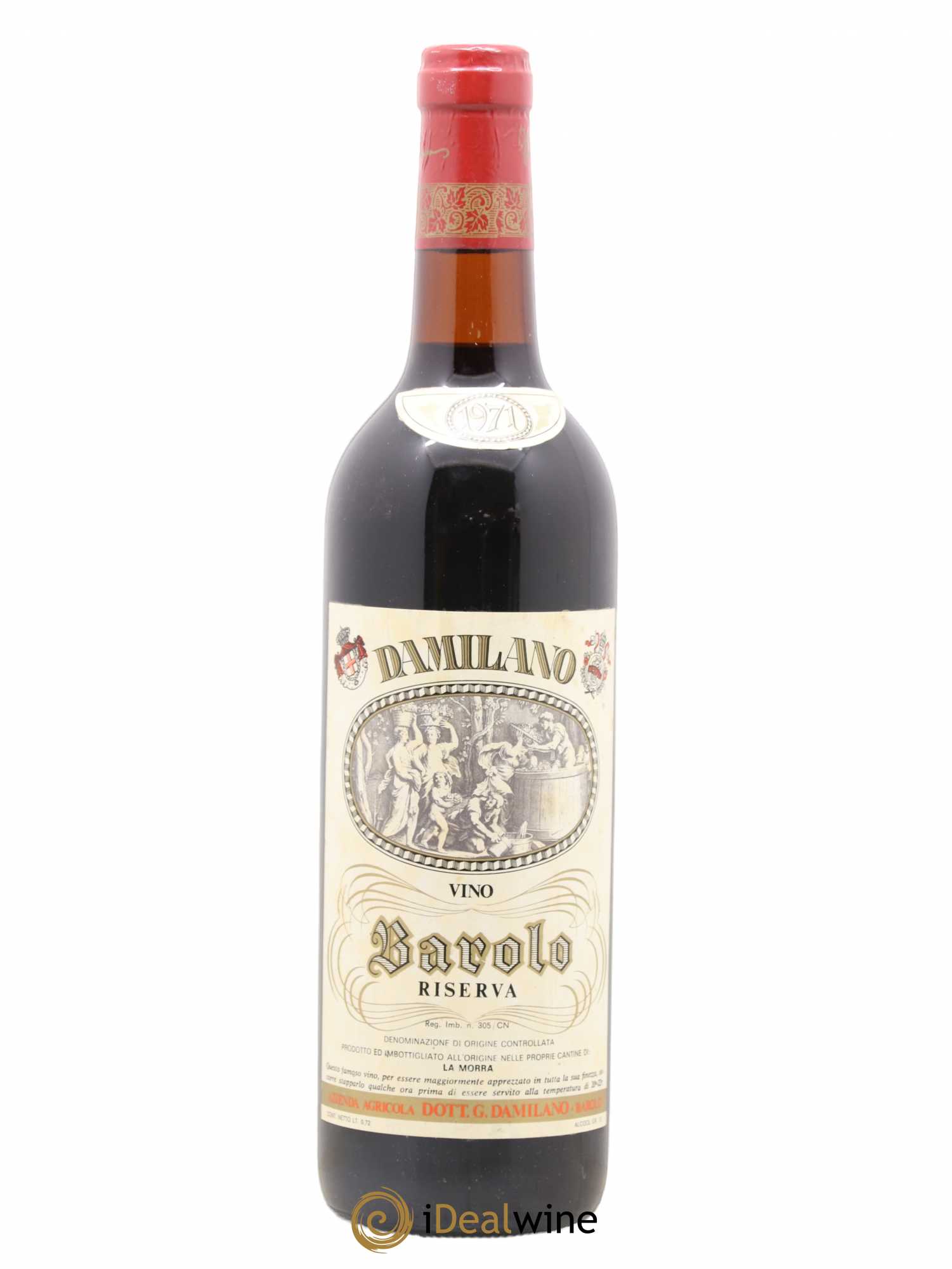 Barolo Riserva Damilano 1971 - Lot de 1 bouteille - 0