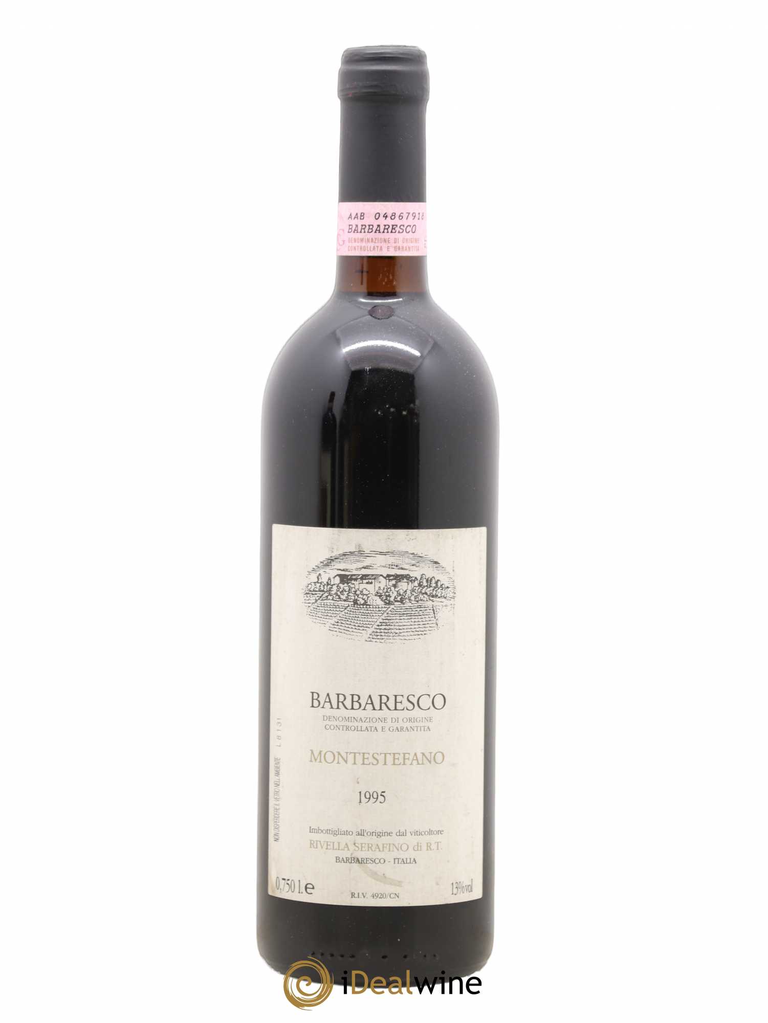 Barbaresco DOCG Montestefano 1995 - Lot de 1 bouteille - 0