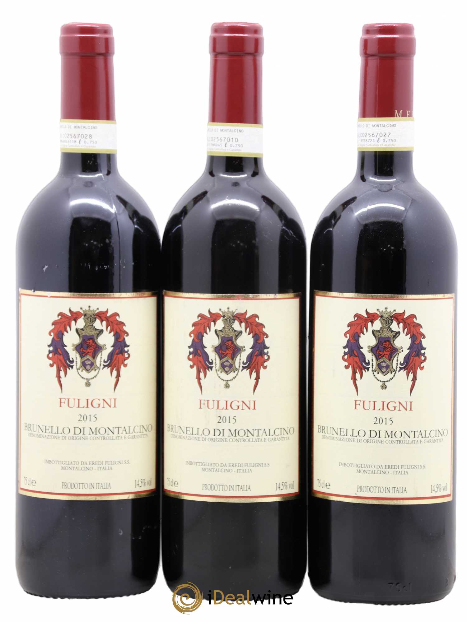 Brunello di Montalcino DOCG Fuligni 2015 - Posten von 3 Flaschen - 0