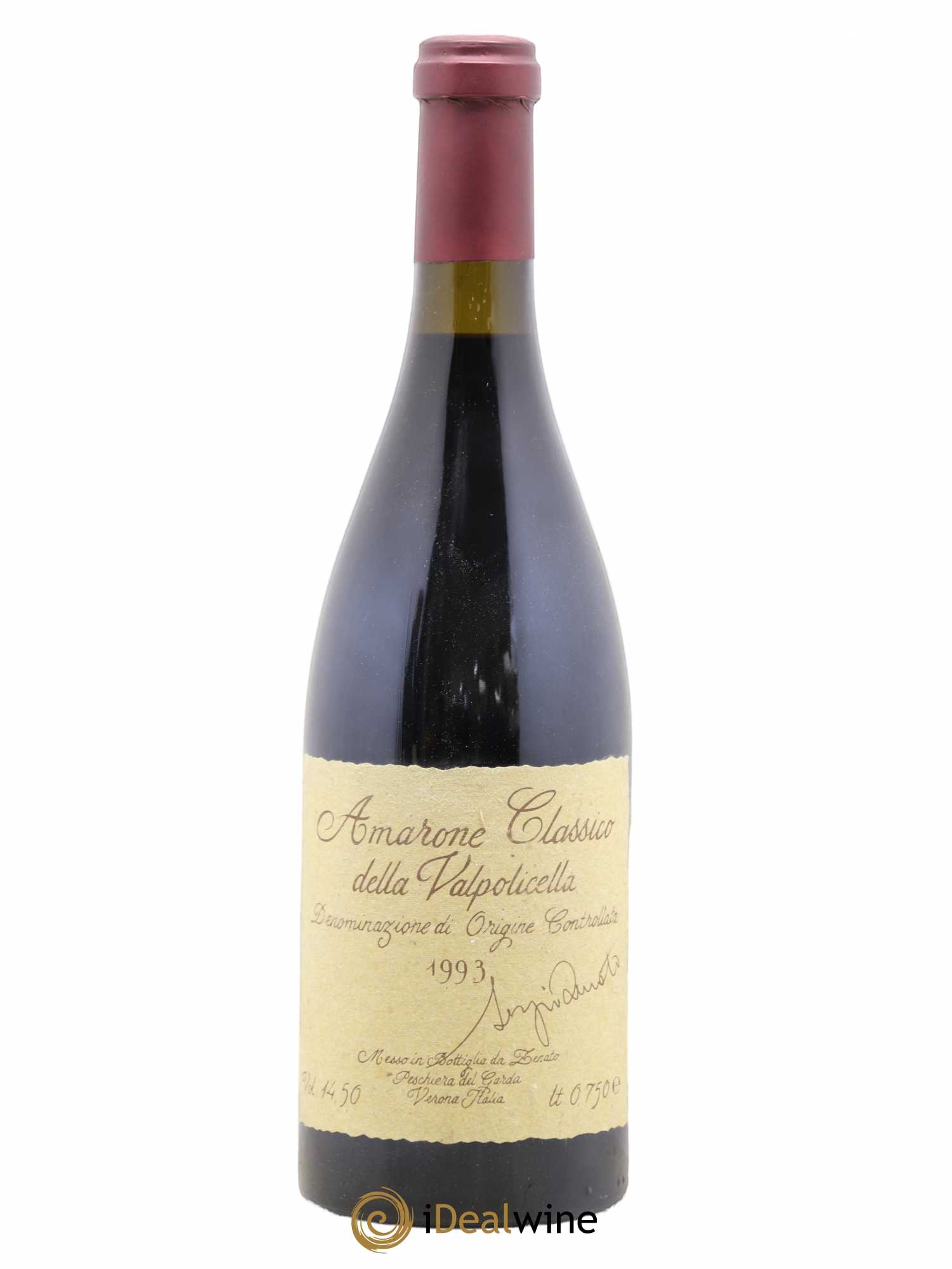 Amarone della Valpolicella DOC Classico Zenato 1993 - Lot de 1 bouteille - 0