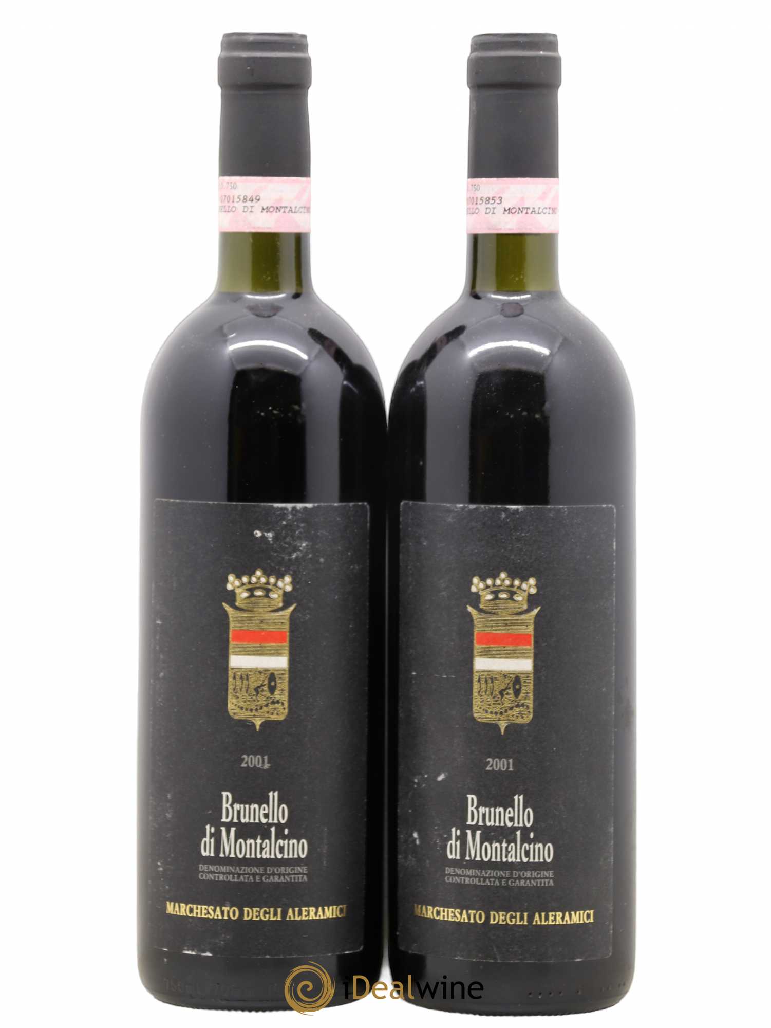 Brunello di Montalcino Marchesato degli Aleramici 2001 - Lot de 2 bouteilles - 0