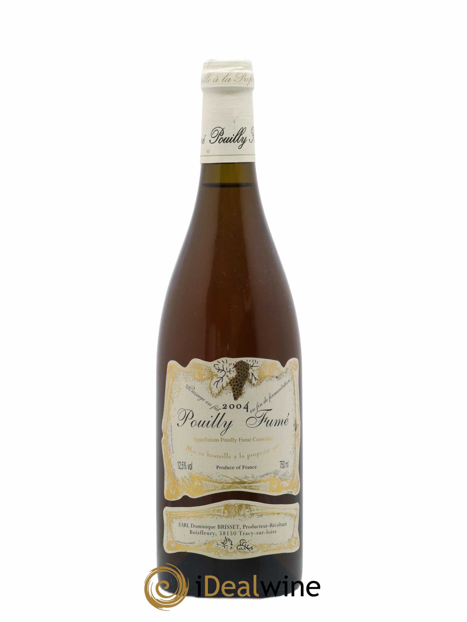 Pouilly-Fumé Brisset Dominique (sans prix de réserve) 2004 - Posten von 1 Flasche - 0