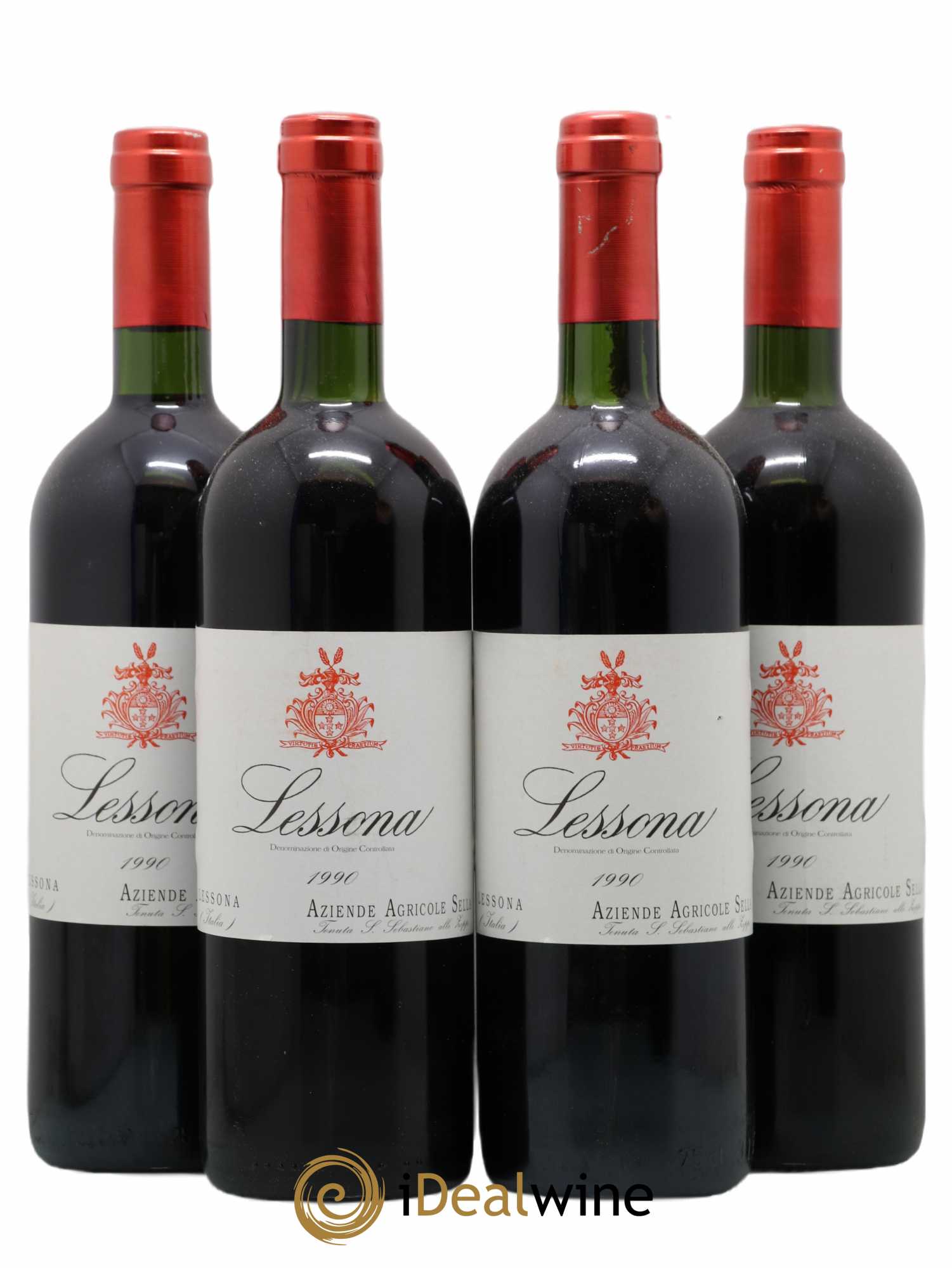 Piémont Lessona Sella (sans prix de réserve) 1990 - Posten von 4 Flaschen - 0