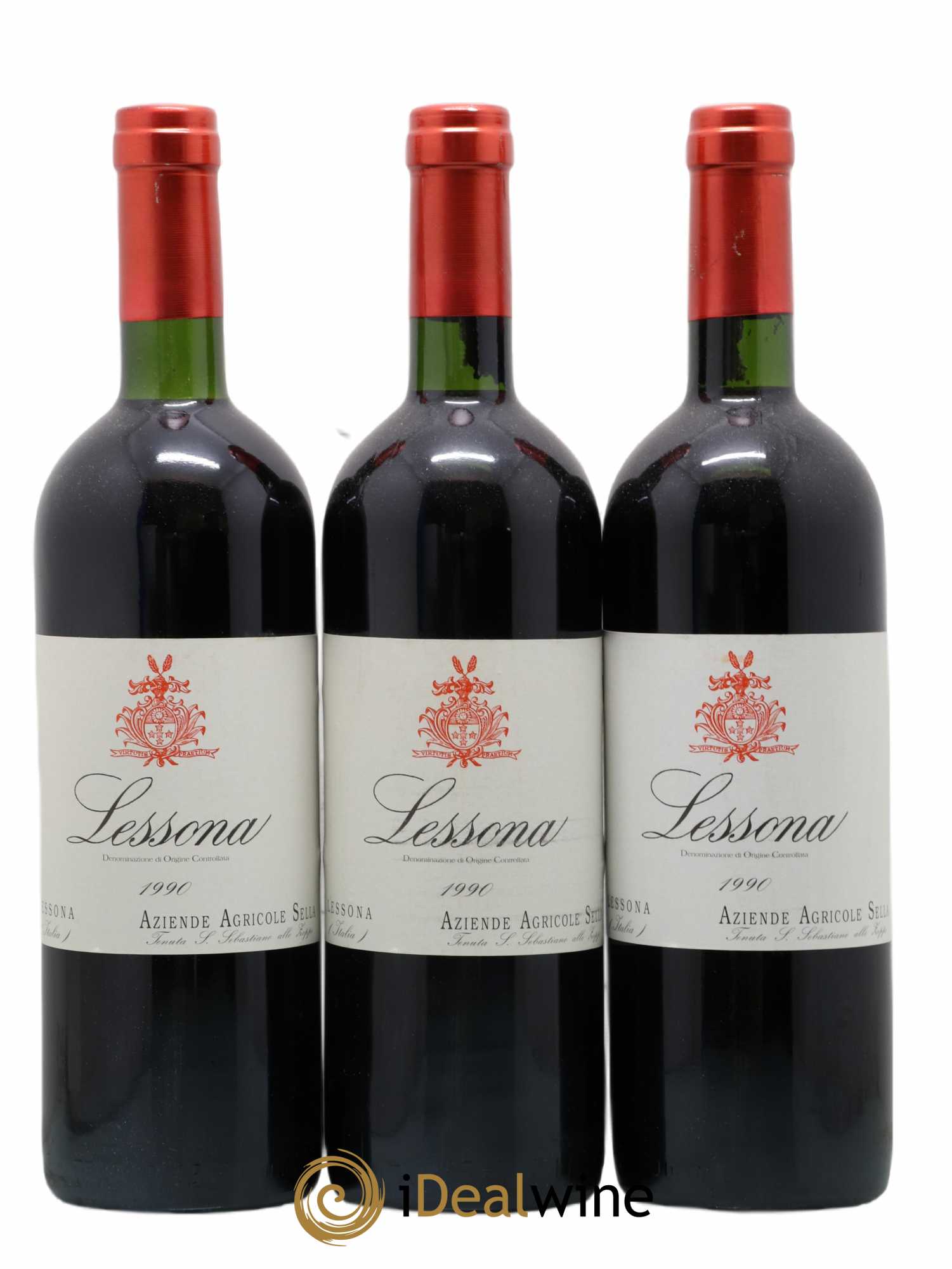 Piémont Lessona Sella (sans prix de réserve) 1990 - Posten von 3 Flaschen - 0