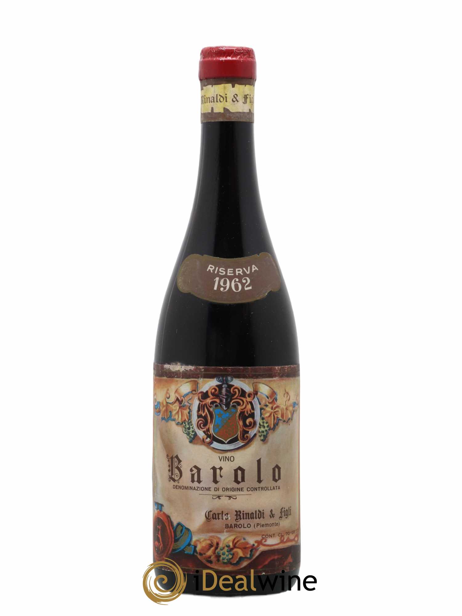 Barolo Riserva Rinaldi Carlo 1962 - Lot of 1 bottle - 0