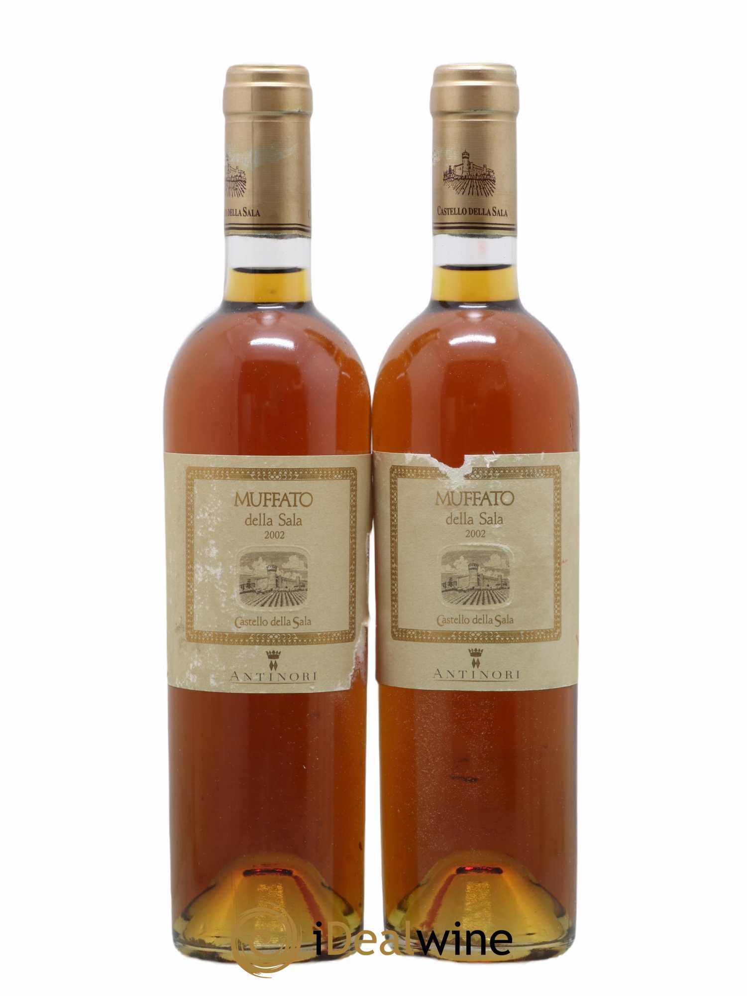 Italie Muffato della Sala Antinori 50cl 2002 - Lotto di 2 bottiglie - 0