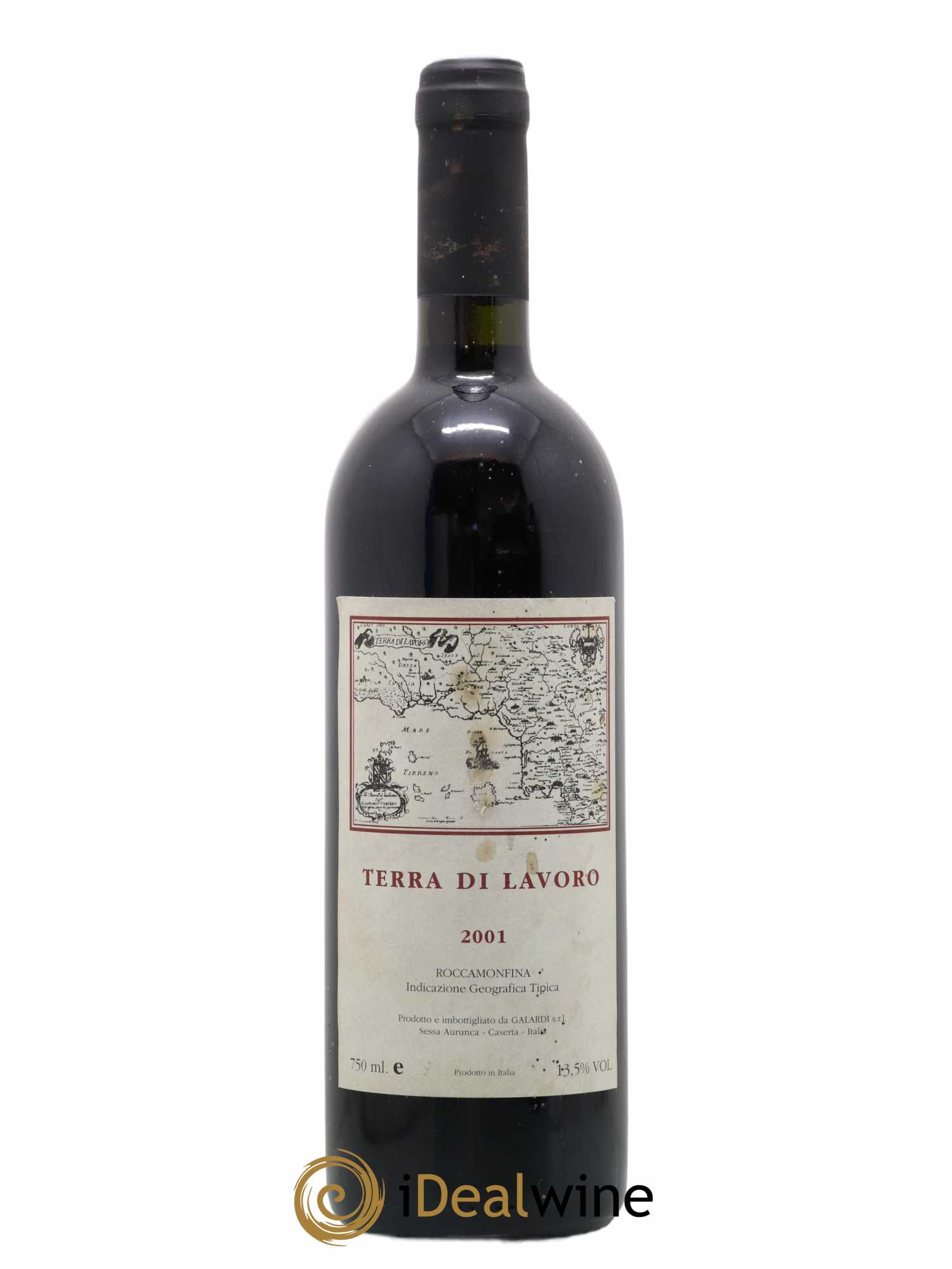 Roccamonfina IGT Terra di Lavoro Galardi 2001 - Lot de 1 bouteille - 0