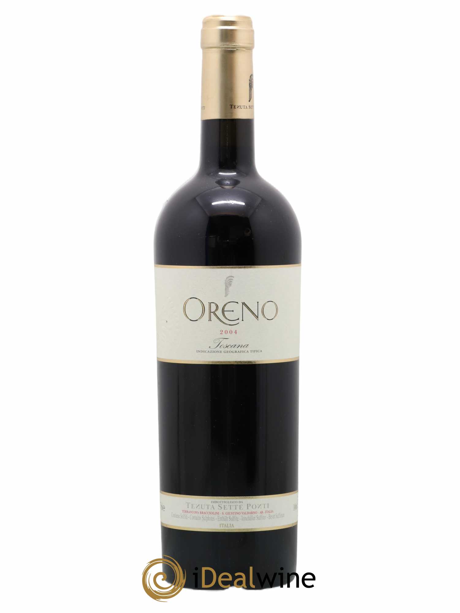 Toscana IGT Oreno Tenuta Sette Ponti 2004 - Posten von 1 Flasche - 0