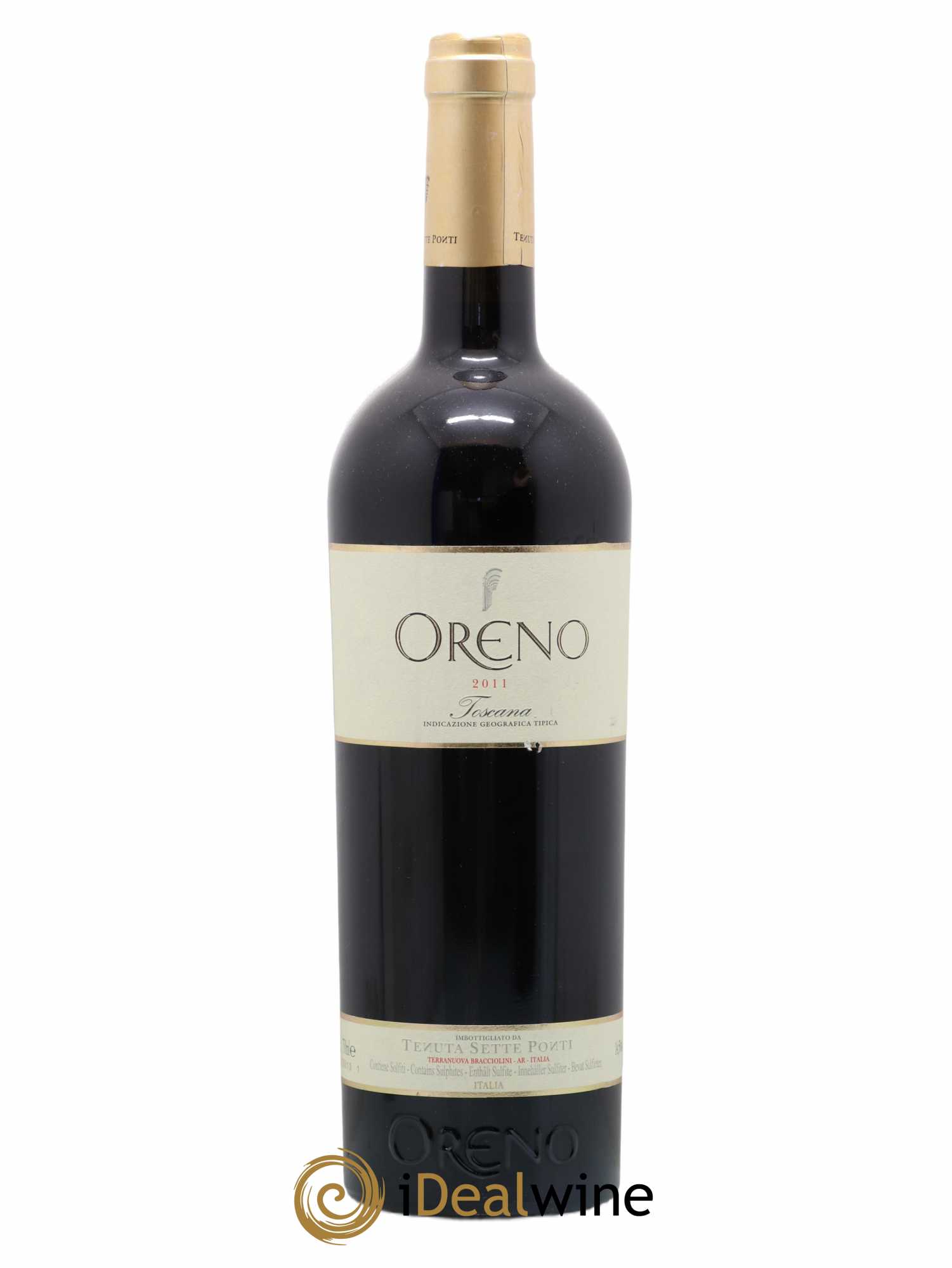 Toscana IGT Oreno Tenuta Sette Ponti 2011 - Posten von 1 Flasche - 0