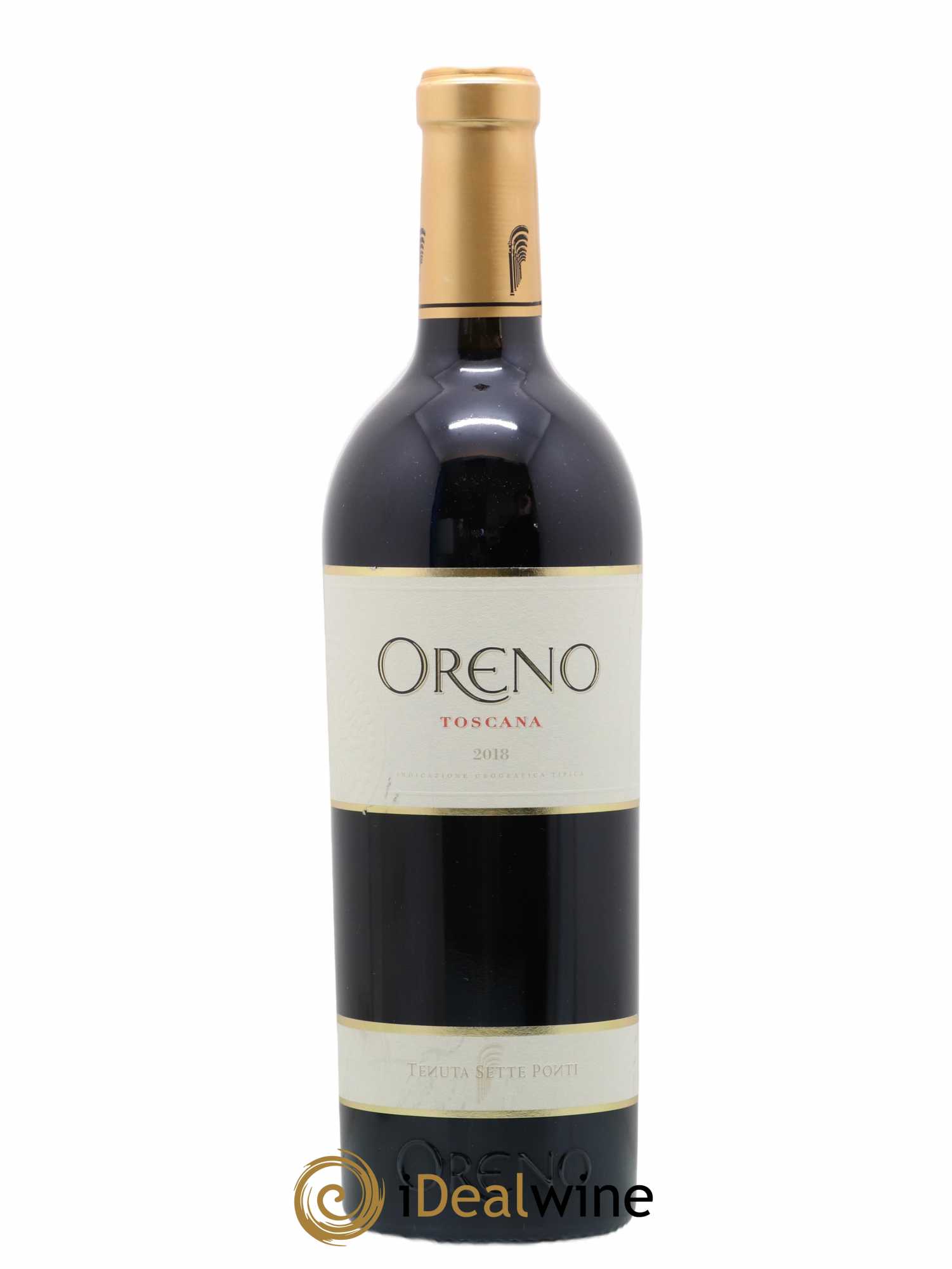 Toscana IGT Oreno Tenuta Sette Ponti 2018 - Posten von 1 Flasche - 0