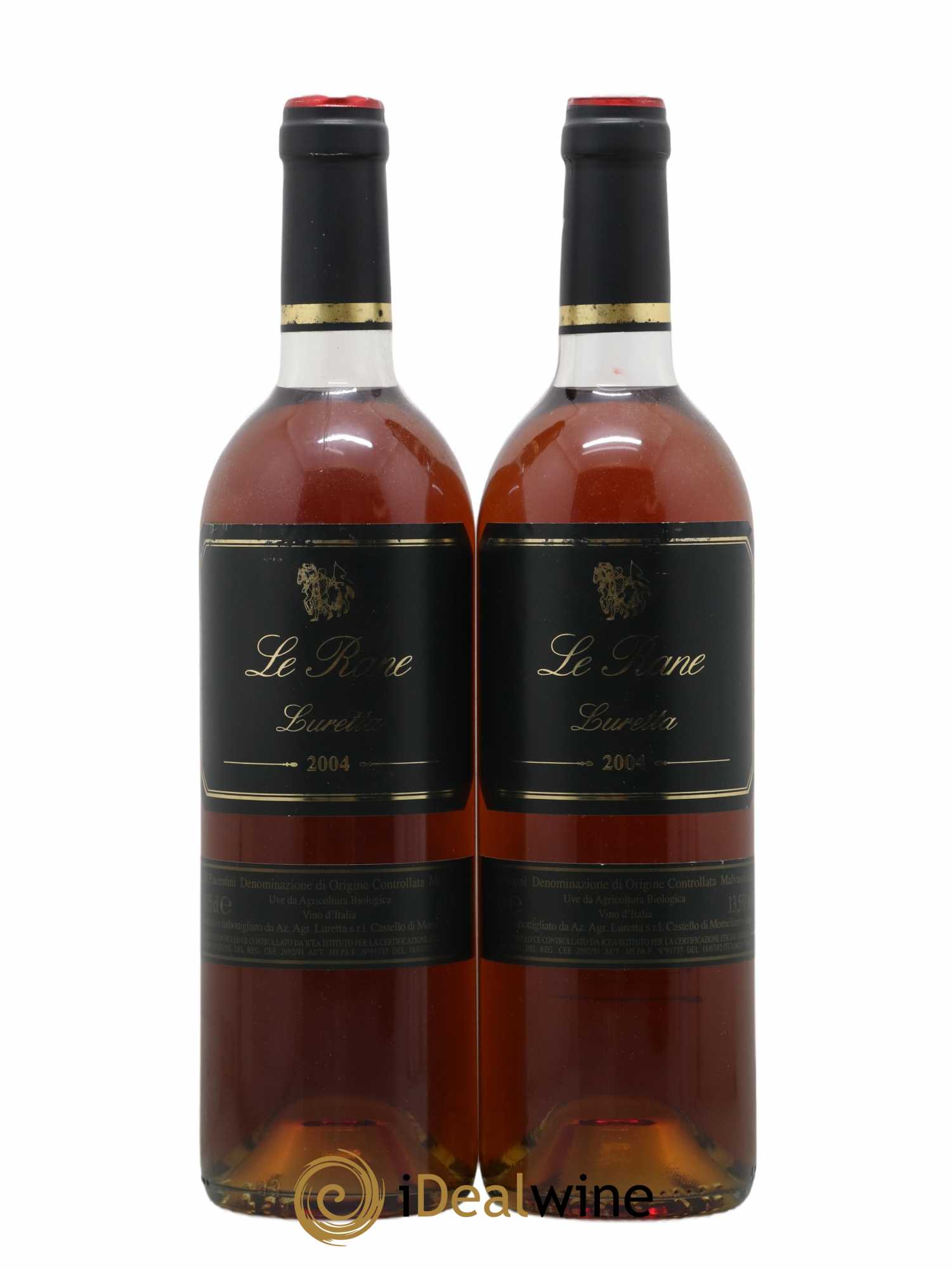 Italie Le Rane Luretta 2004 - Lot de 2 bouteilles - 0