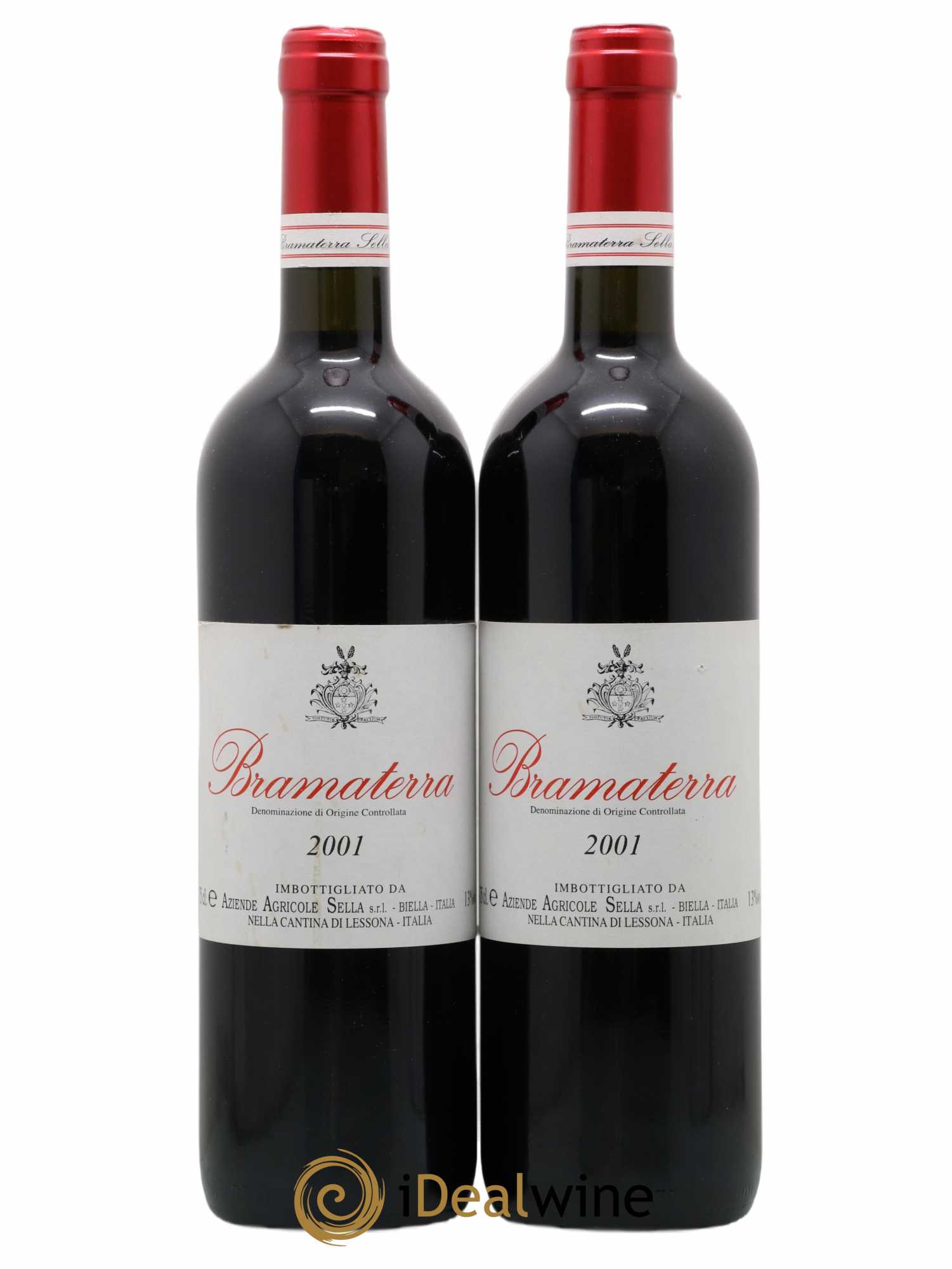 Italie Bramaterra Sella (sans prix de réserve) 2001 - Posten von 2 Flaschen - 0