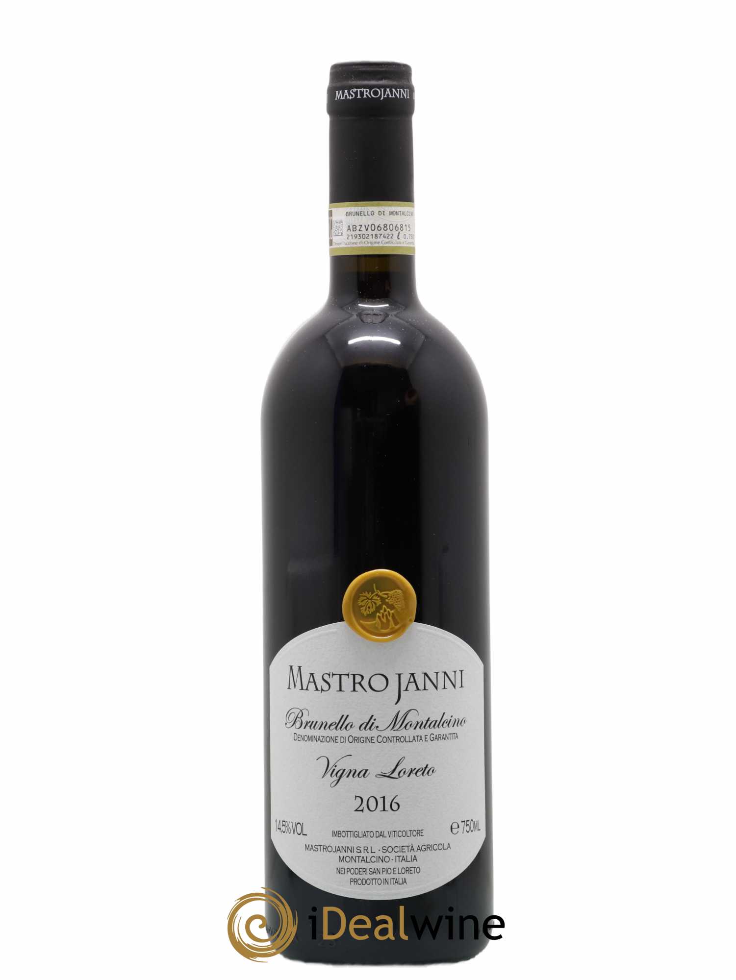 Brunello di Montalcino Vigna Loreto Mastrojanni 2016 - Posten von 1 Flasche - 0