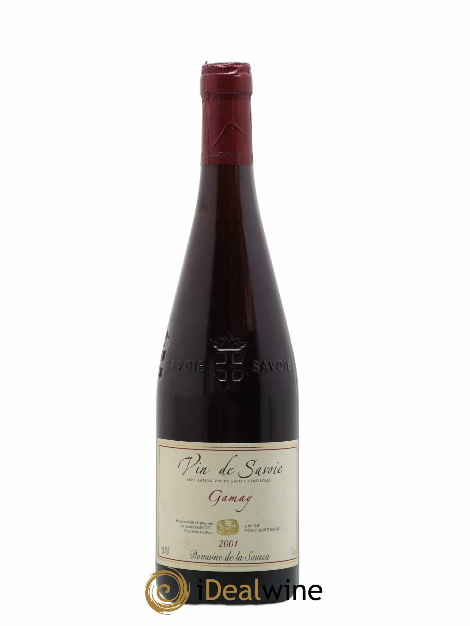 Vin de Savoie Gamay Domaine de la Saussa (sans prix de réserve) 2001 - Posten von 1 Flasche - 0