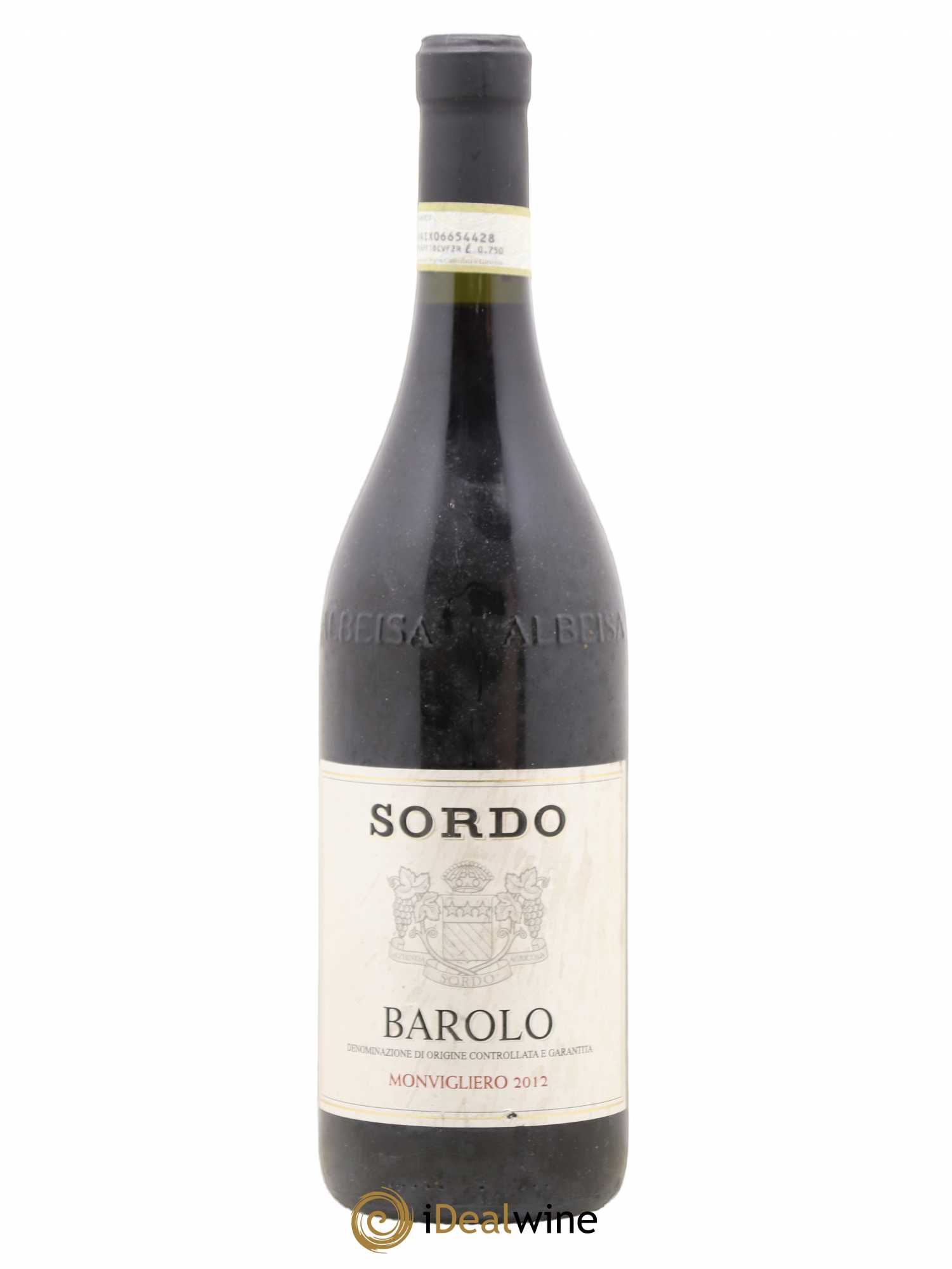 Barolo Monvigliero Sordo 2012 - Posten von 1 Flasche - 0