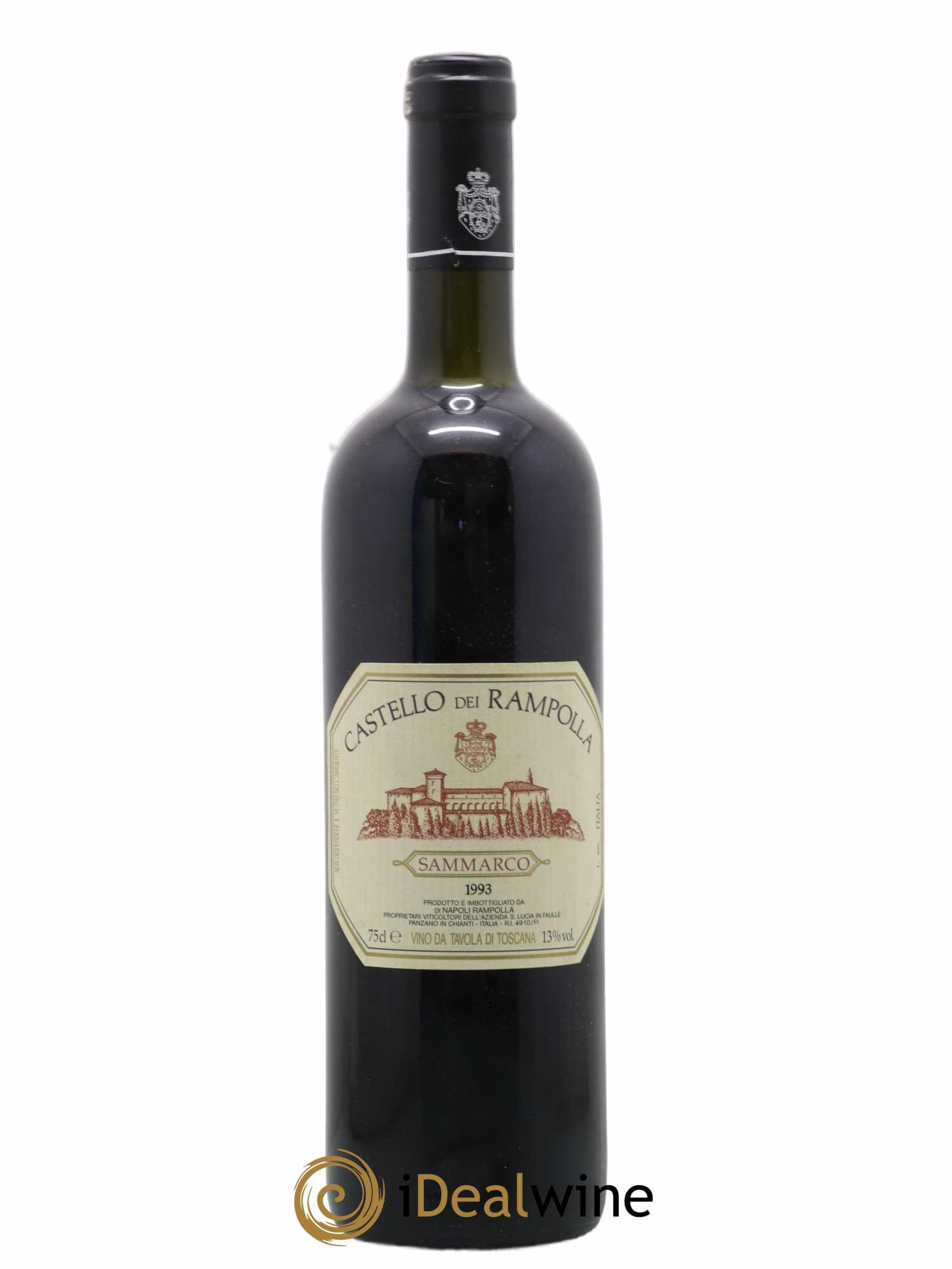 Toscana IGT Sammarco Castello dei Rampolla 1993 - Lot de 1 bouteille - 0