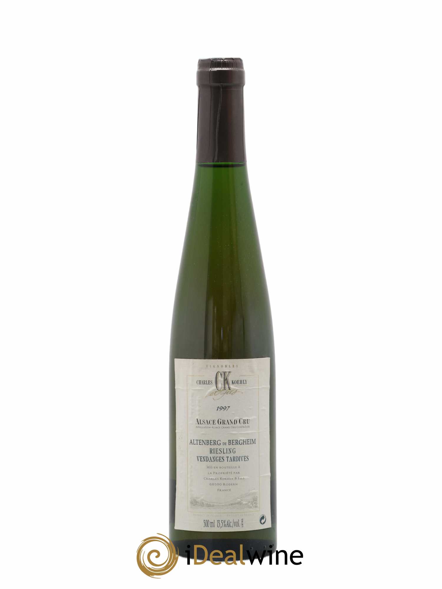 Riesling Vendanges Tardives Altenberg De Bergheim Koehly Charles 50cl 1997 - Posten von 1 Flasche - 0