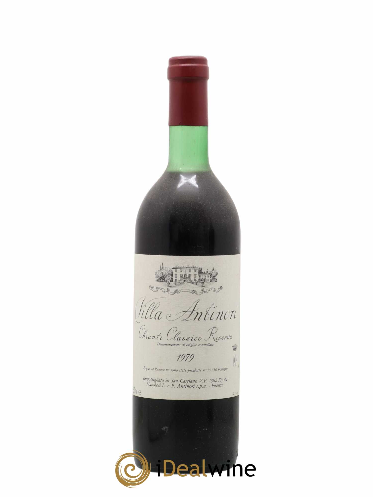 Chianti Classico DOCG Riserva Tenuta Tignanello - Marchesi Antinori 1979 - Lot de 1 bouteille - 0