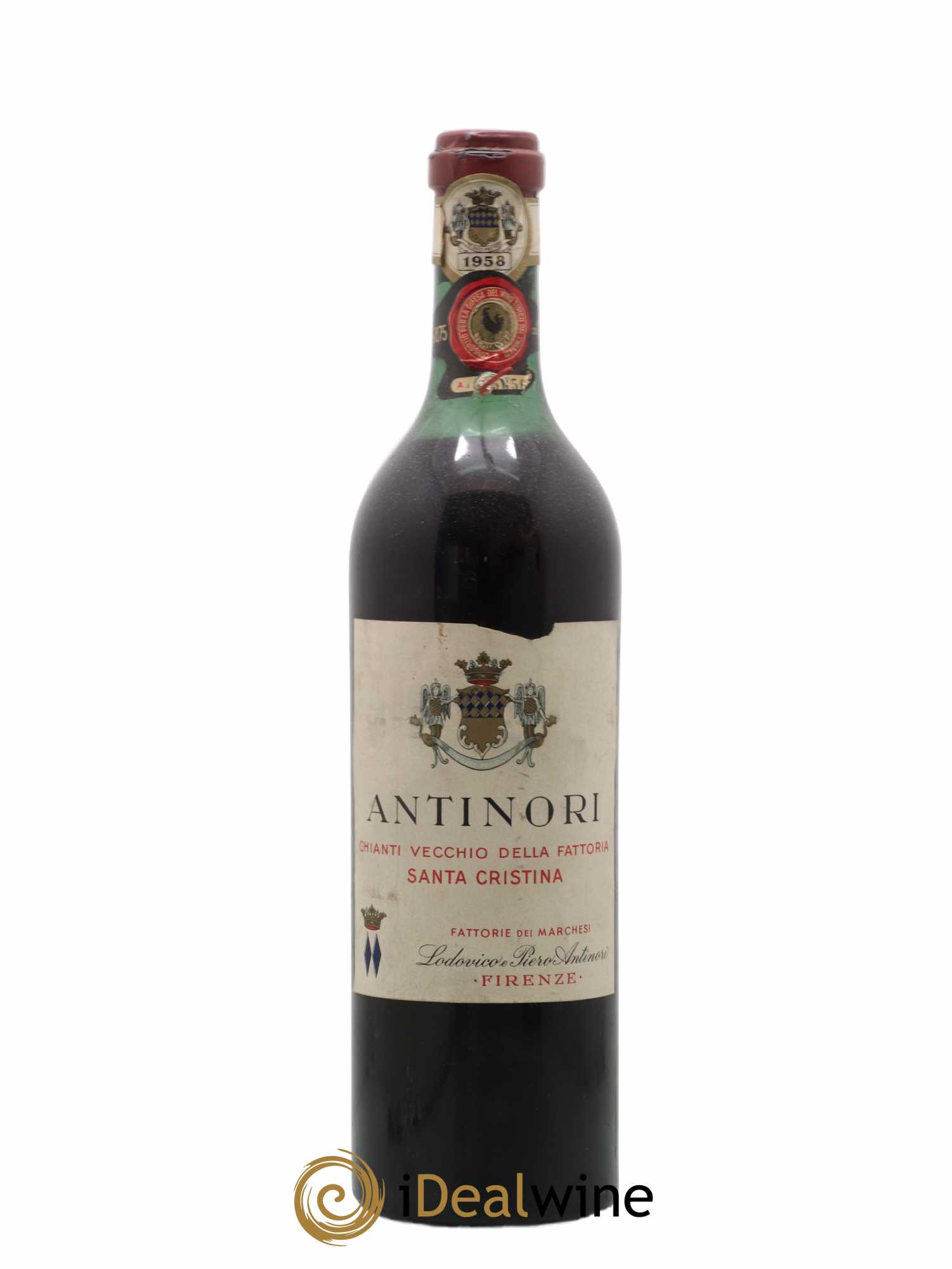Chianti DOCG Vecchio della Fattoria Santa Cristina Antinori (sans prix de réserve) 1958 - Posten von 1 Flasche - 0