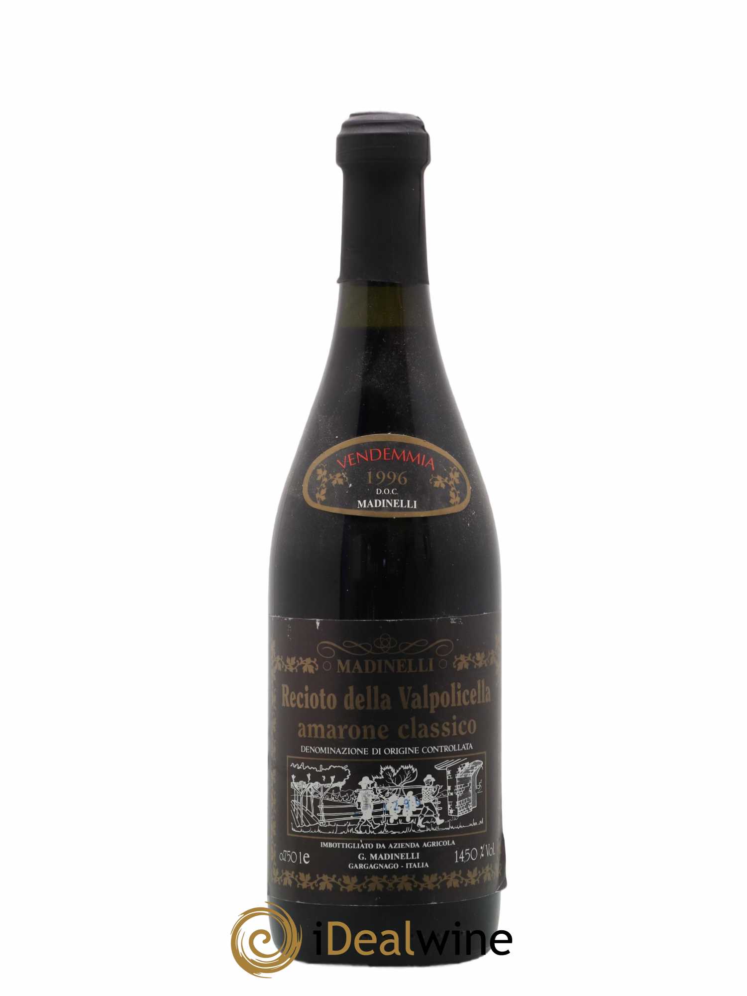 Amarone della Valpolicella DOC Recioto classico Madinelli 1996 - Lotto di 1 bottiglia - 0