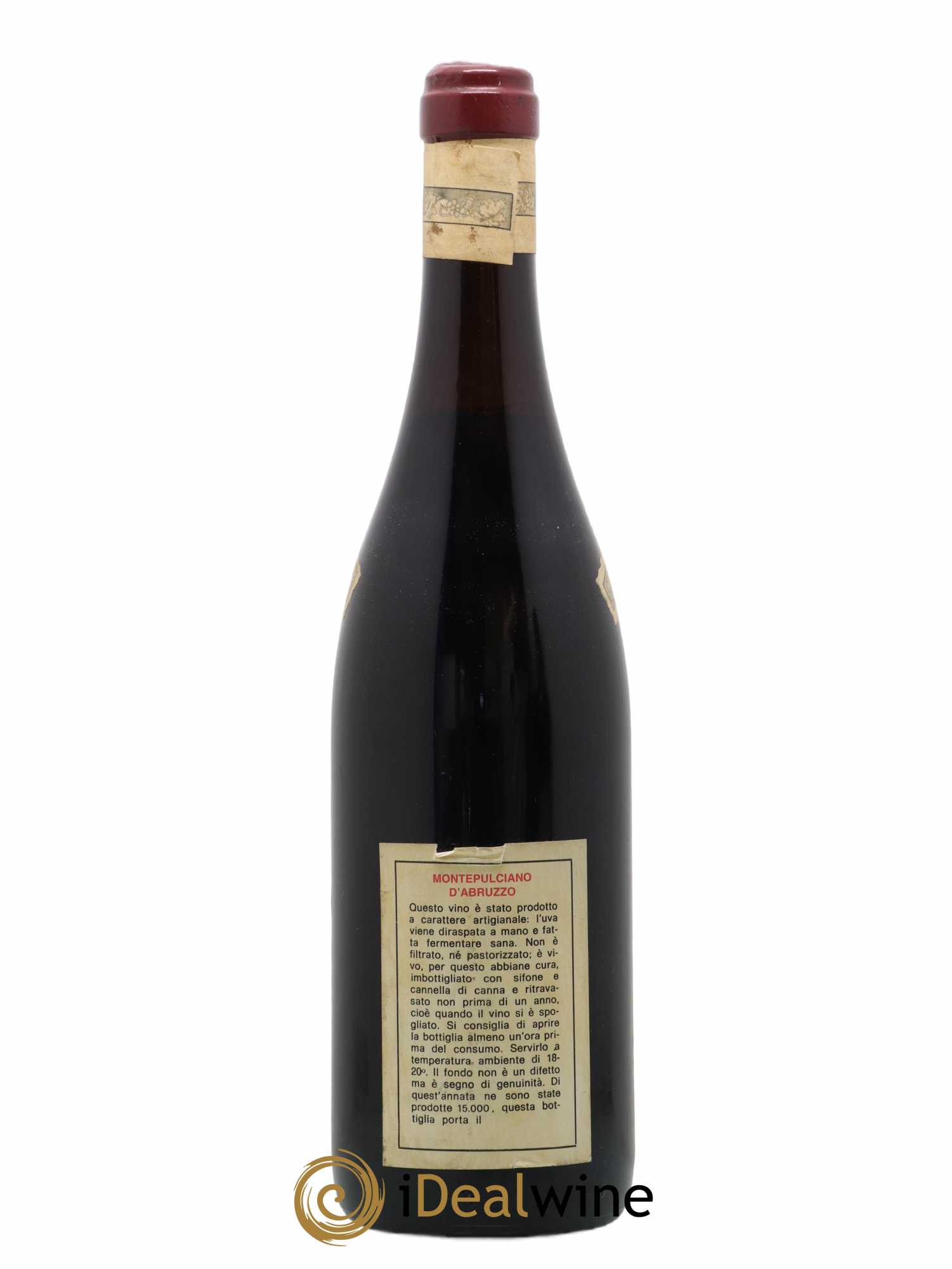 Montepulciano d'Abruzzo DOC Emidio Pepe 1975 - Lot de 1 bouteille - 1