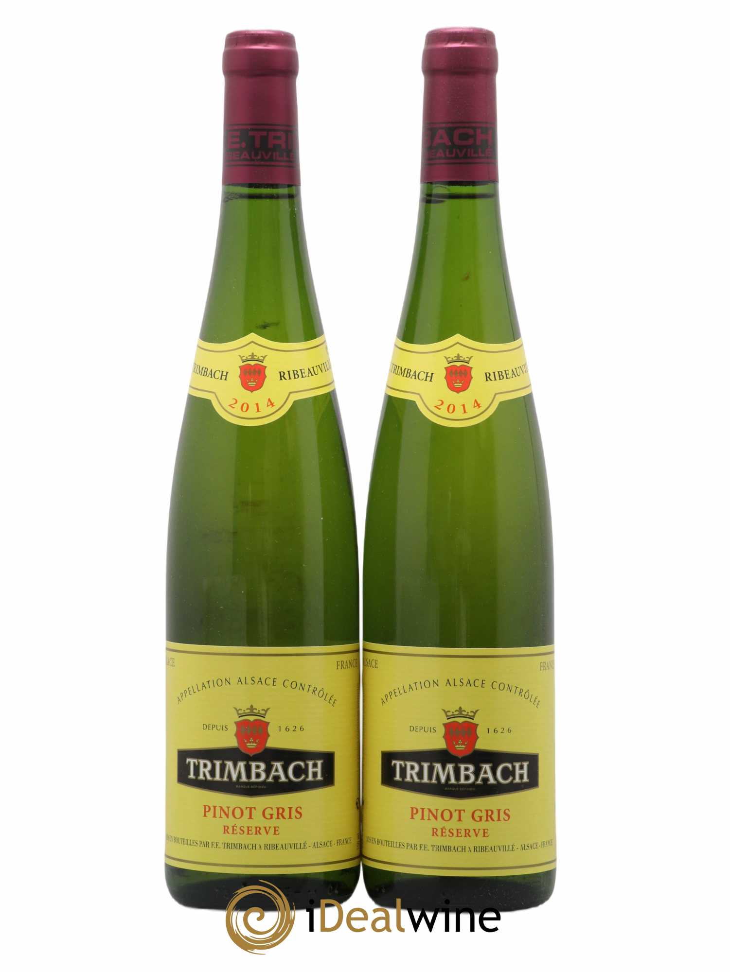 Alsace Pinot Gris Réserve Trimbach (Domaine) 2014 - Lot de 2 bouteilles - 0