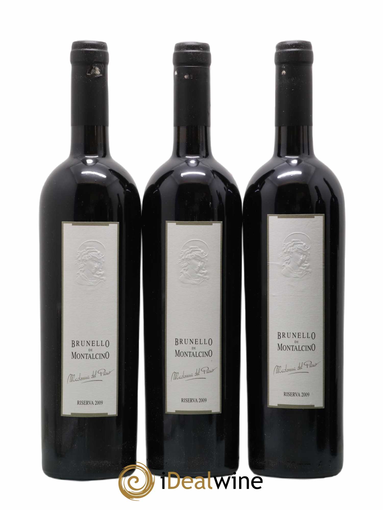 Brunello di Montalcino Riserva Madonna del Piano 2009 - Lot of 6 bottles - 1