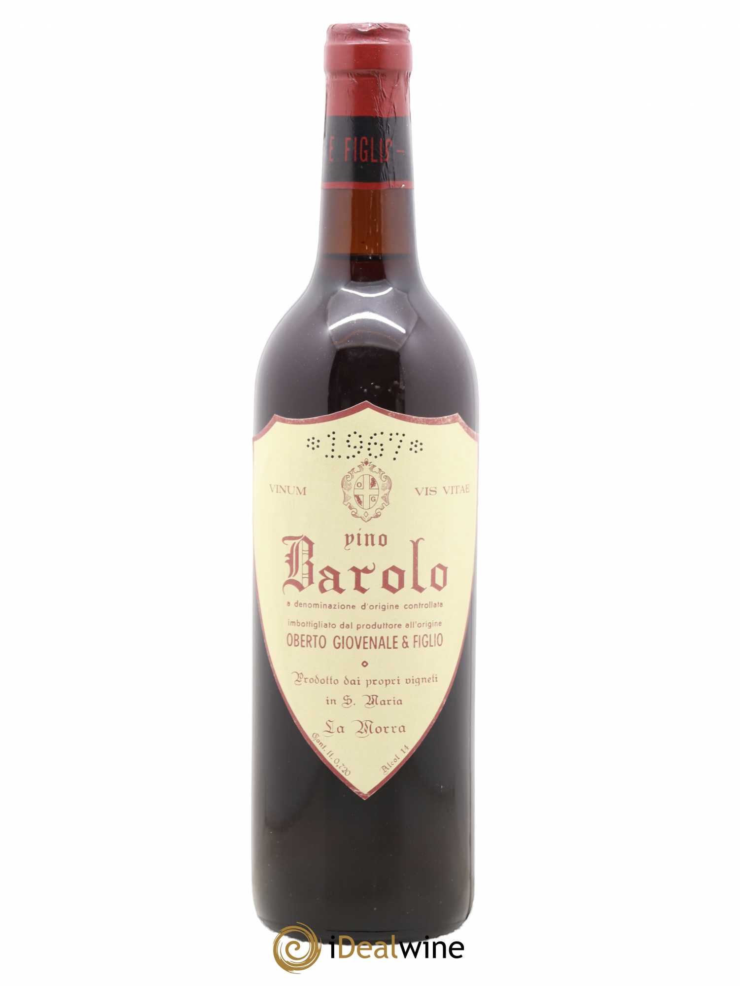 Barolo Oberto Giovenale 1967 - Posten von 1 Flasche - 0