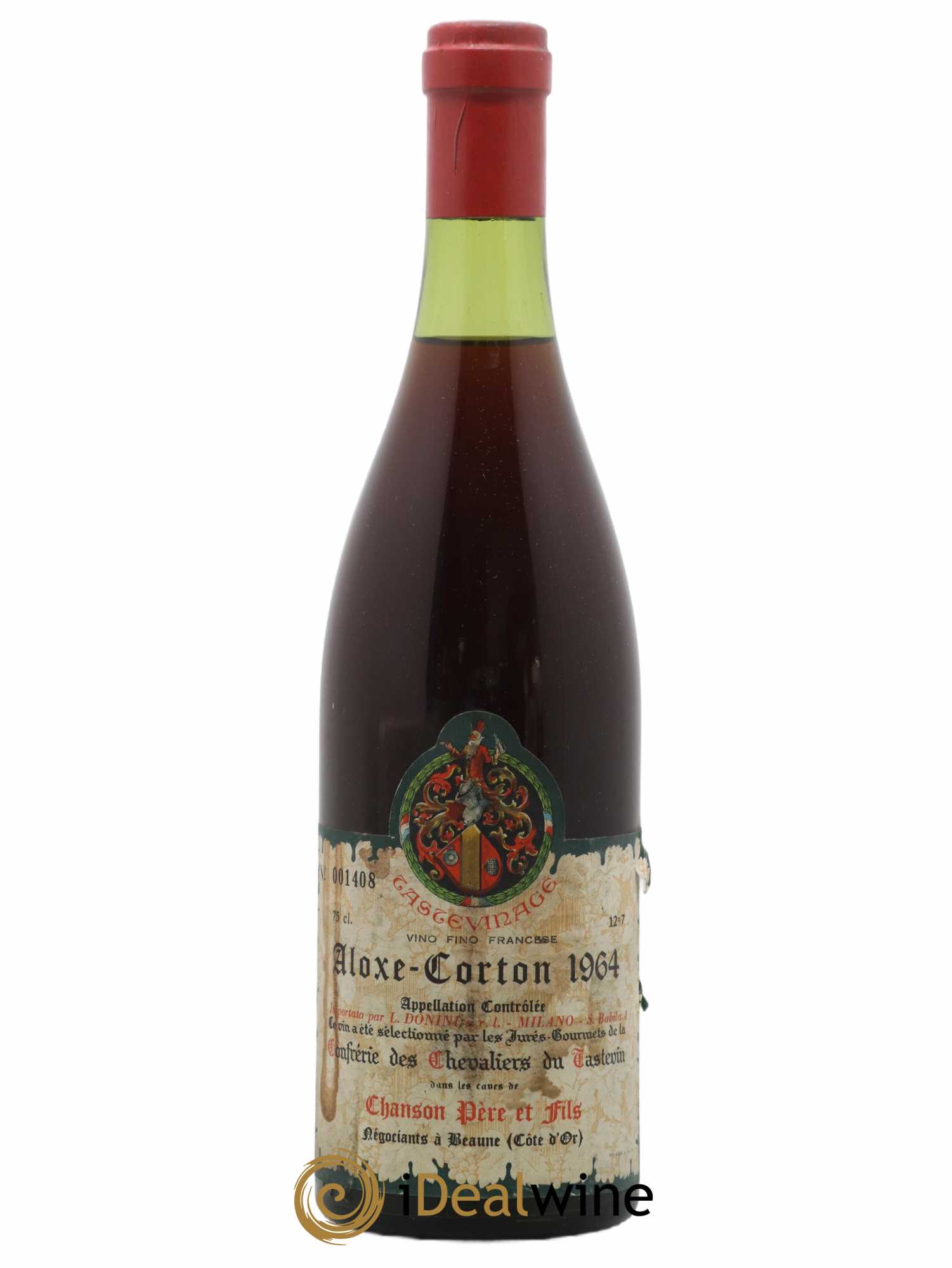 Aloxe-Corton Chanson Tastevinage 1964 - Lot de 1 bouteille - 0