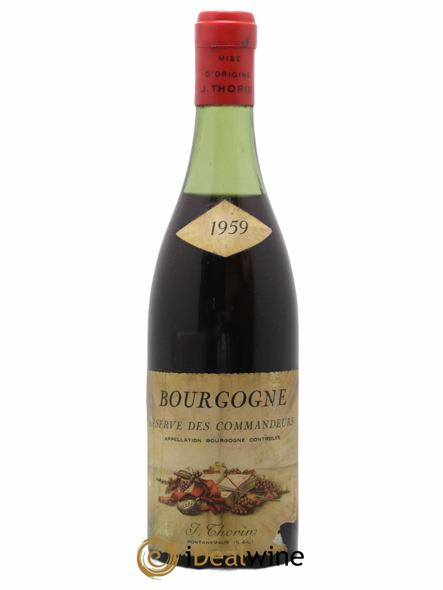 Bourgogne Reserve Des Commandeurs Thorins 1959 - Lot de 1 bouteille - 0