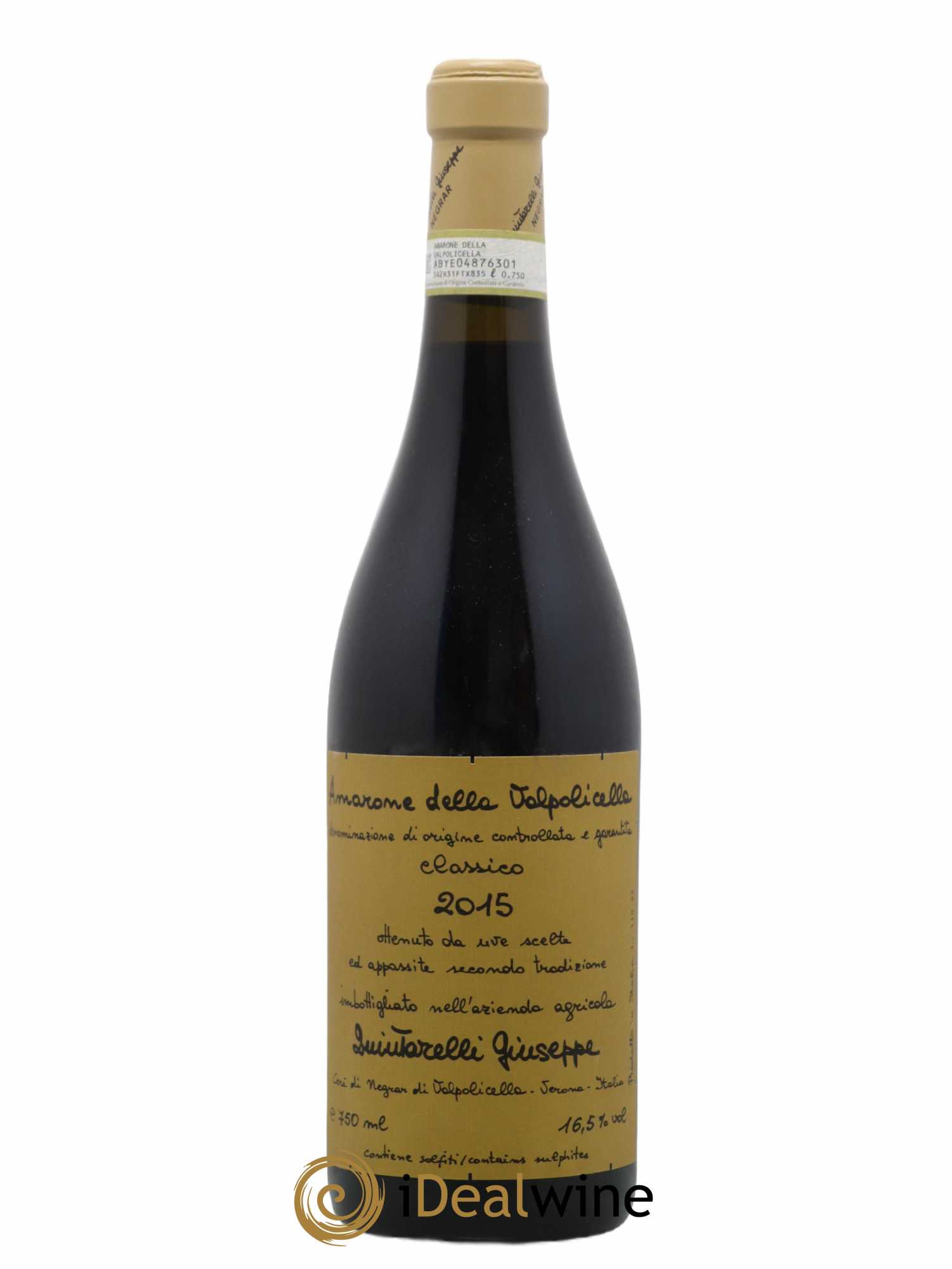 Amarone della Valpolicella Classico Superiore DOCG Giuseppe Quintarelli 2015 - Lot de 1 bouteille - 0