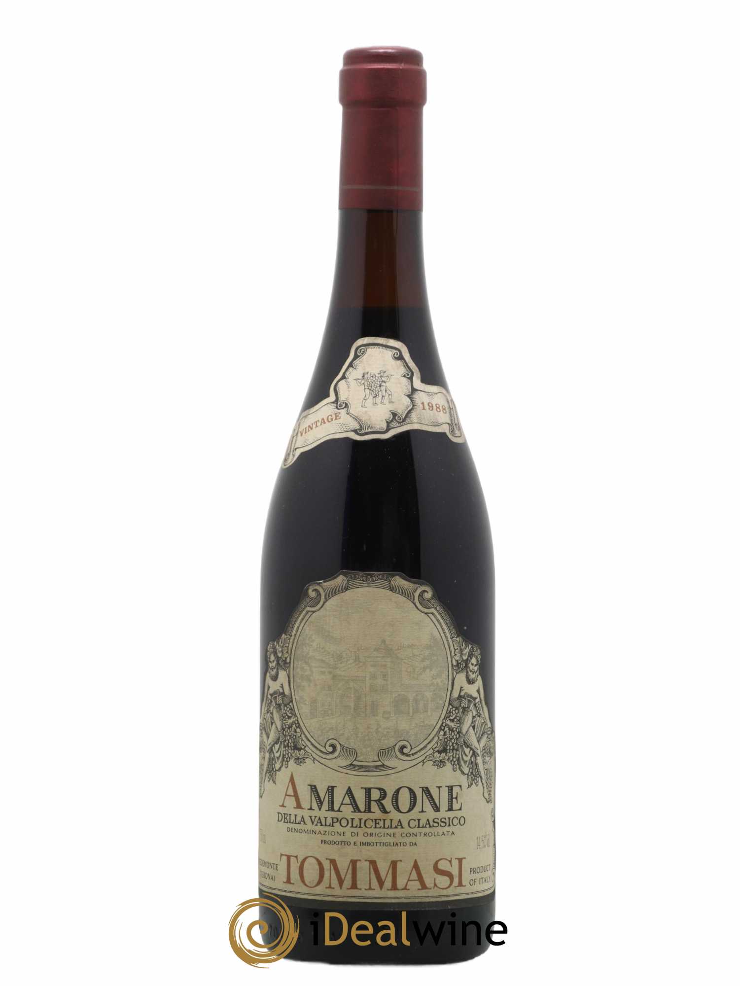 Amarone della Valpolicella DOC Tommasi 1988 - Lot de 1 bouteille - 0