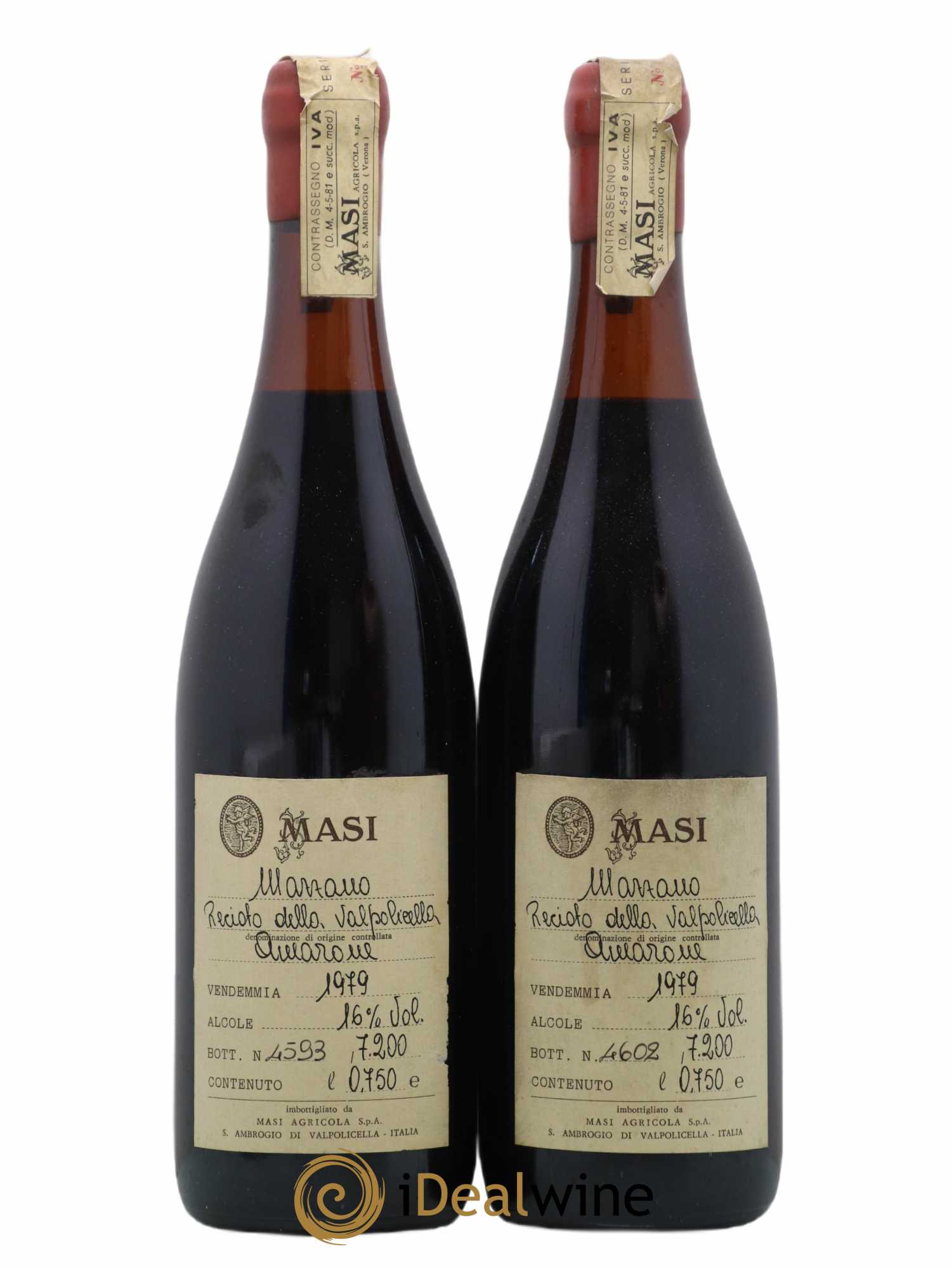 Italie 1979 - Posten von 2 Flaschen - 0