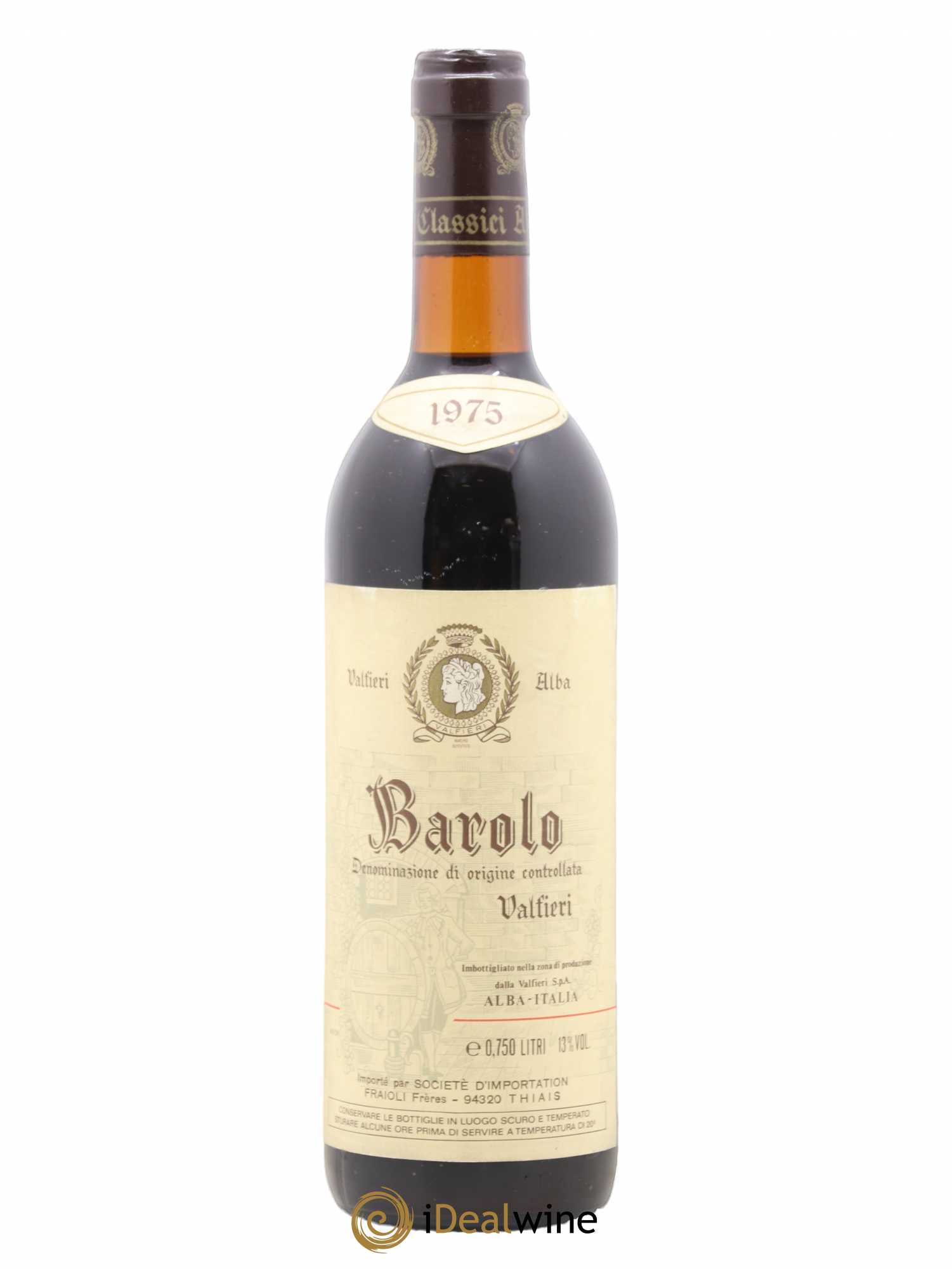 Barolo Valfieri 1975 - Lot de 1 bouteille - 0