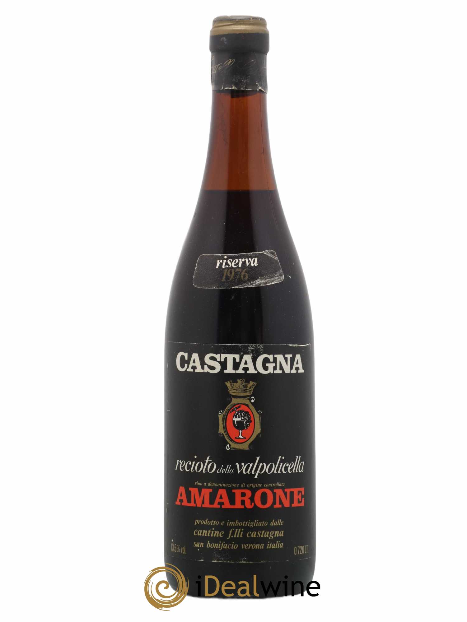 Amarone della Valpolicella DOC Riserva Castagna 1976 - Lot de 1 bouteille - 0
