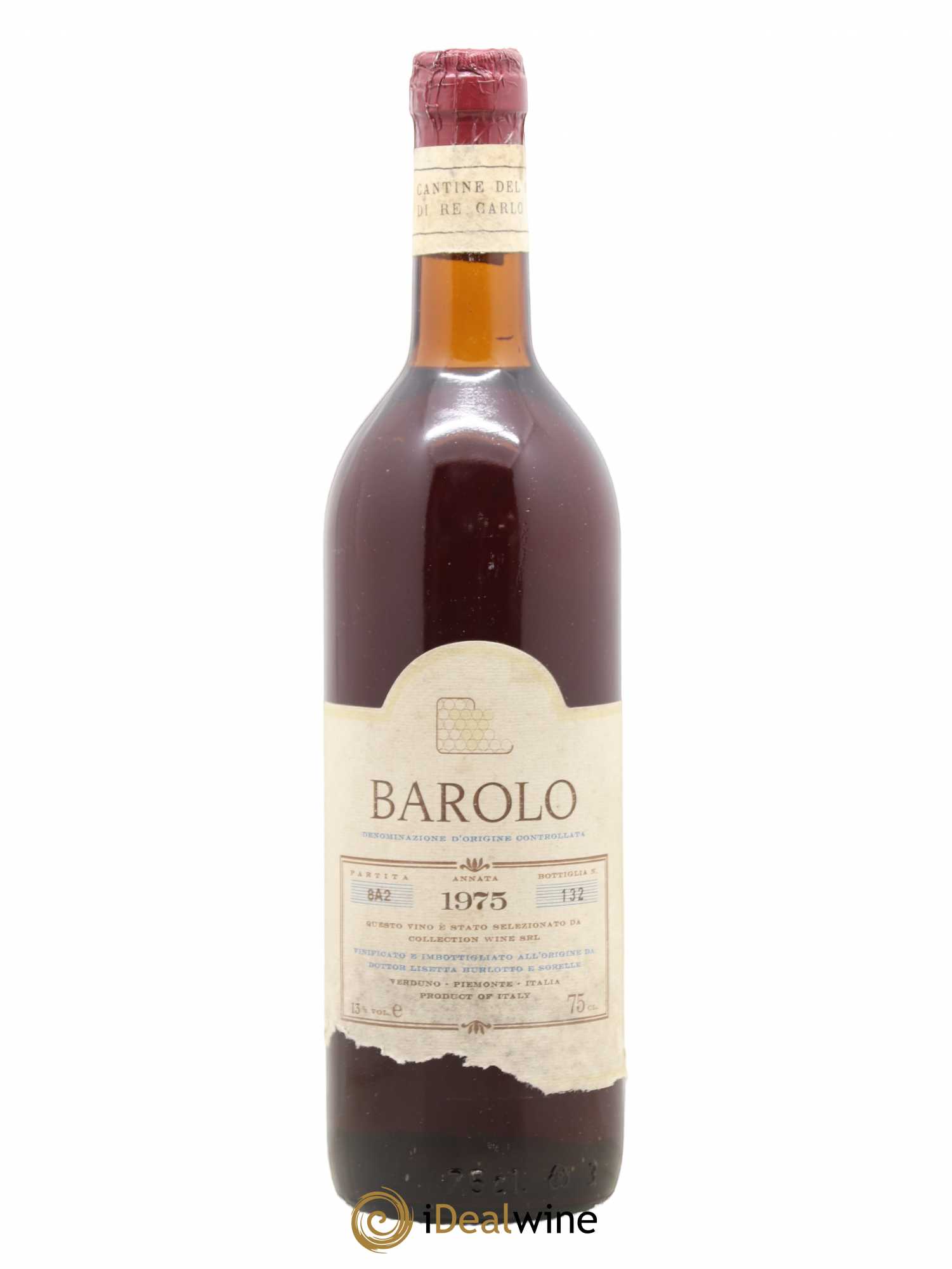 Barolo Burlotto Lisetta 1975 - Posten von 1 Flasche - 0