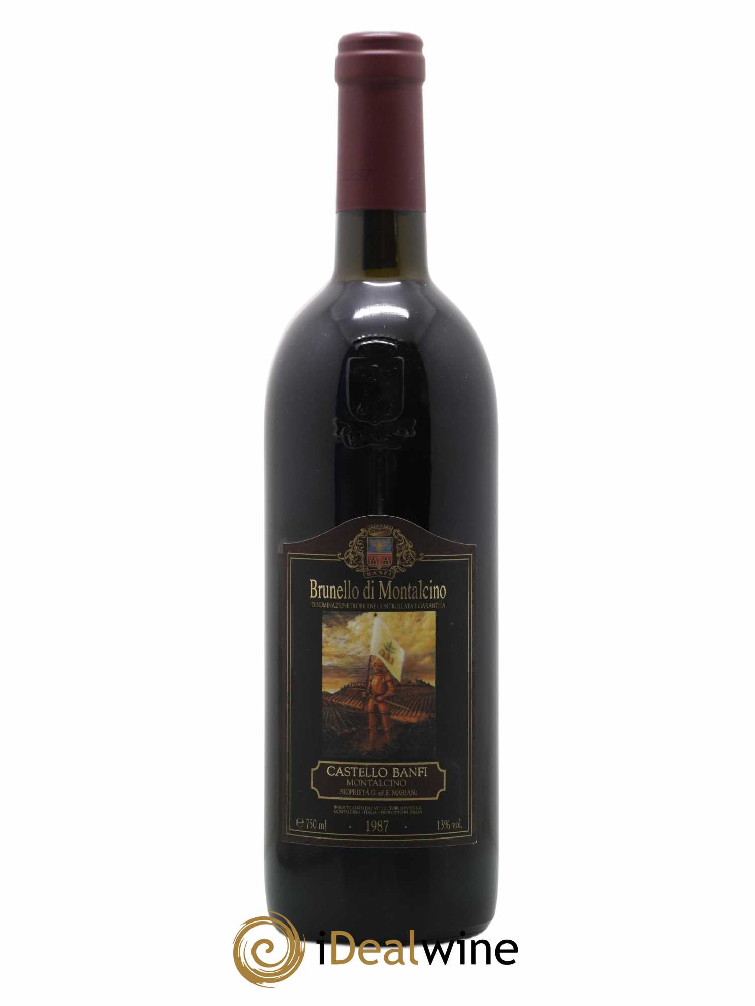 Brunello di Montalcino Banfi 1987 - Lot de 1 bouteille - 0