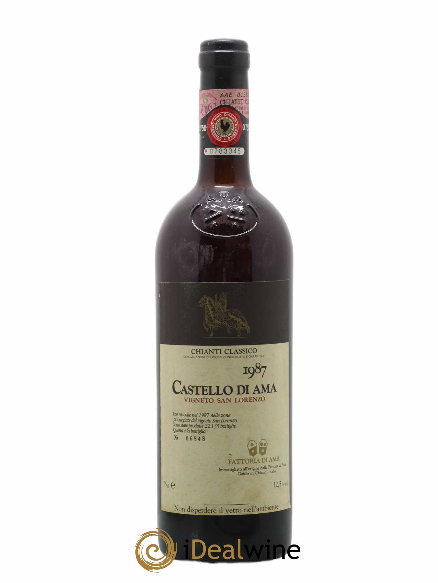 Chianti Classico DOCG 1987 - Posten von 1 Flasche - 0