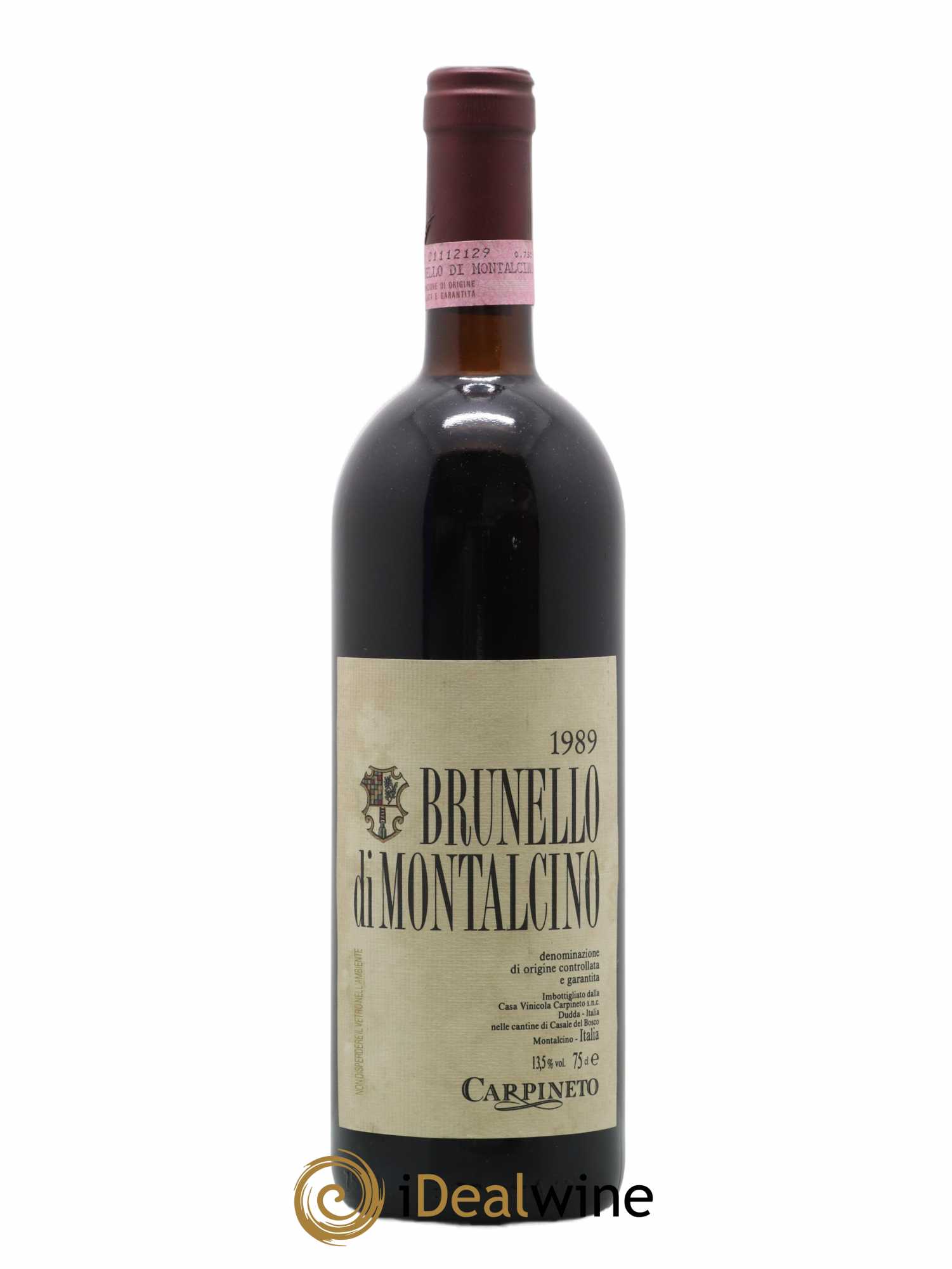 Brunello di Montalcino Carpineto 1989 - Lot de 1 bouteille - 0
