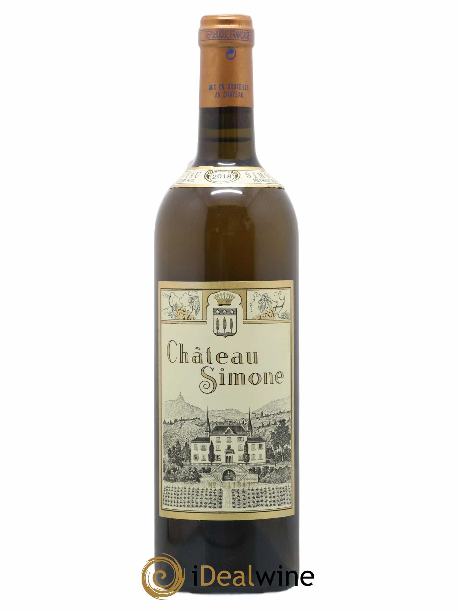 Palette Château Simone Famille Rougier 2018 - Lot de 1 bouteille - 0