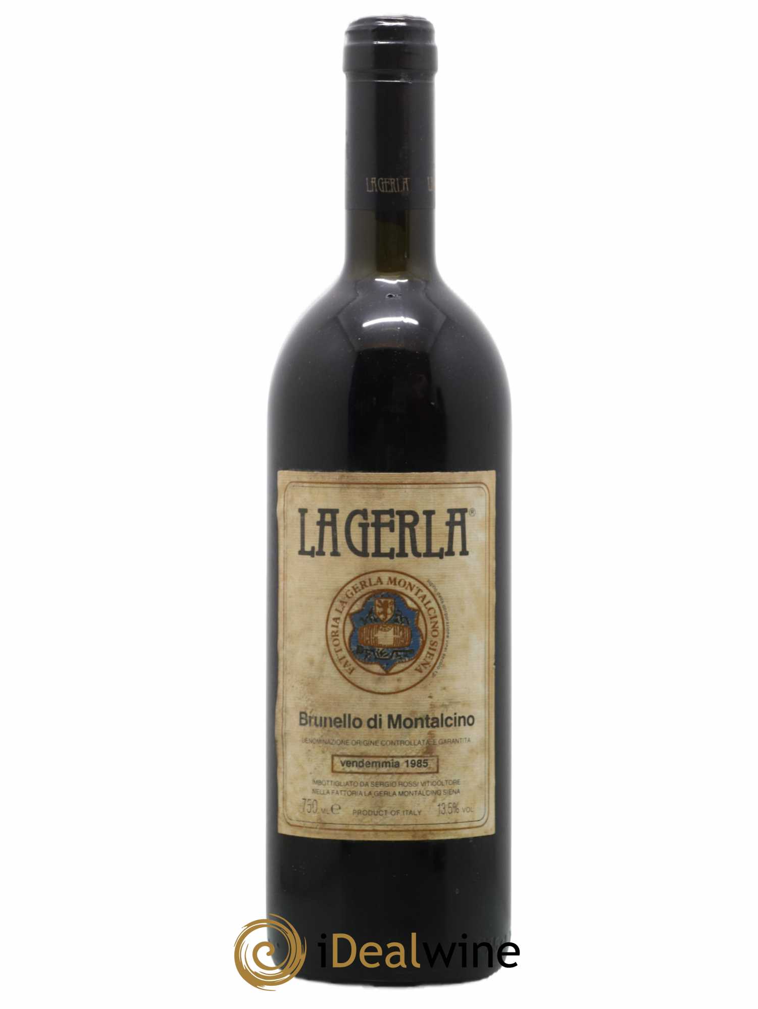 Brunello di Montalcino Label La Gerla 1985 - Lot de 1 bouteille - 0