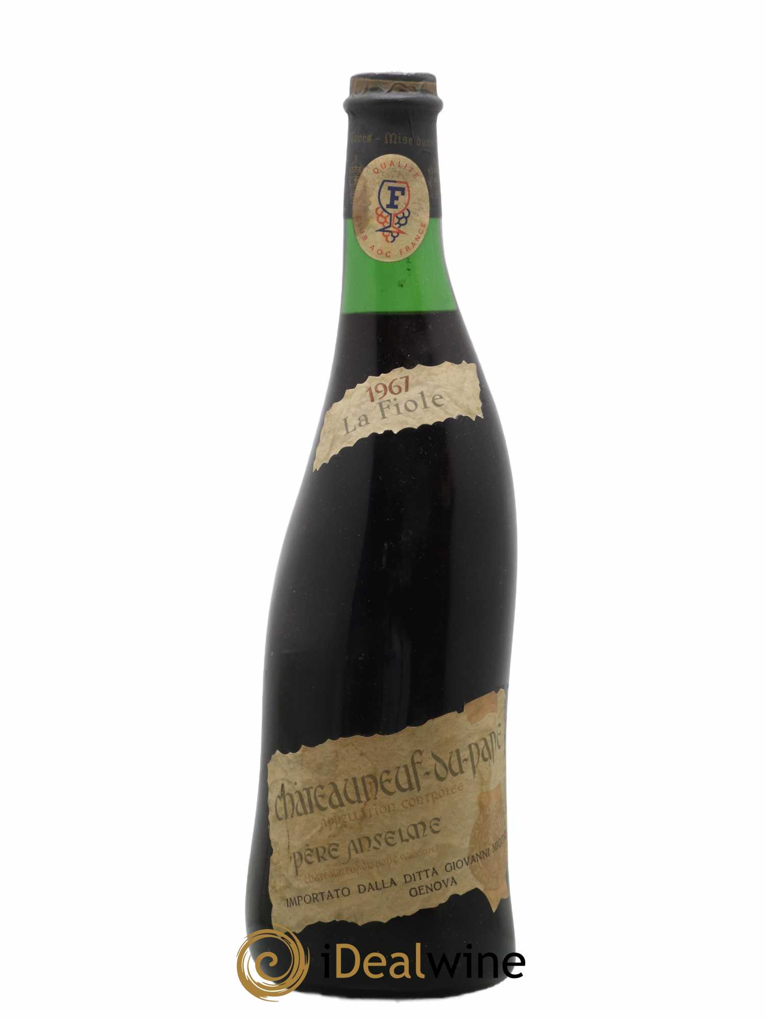 Châteauneuf-du-Pape La Fiole Pere Anselme 1967 - Posten von 1 Flasche - 0